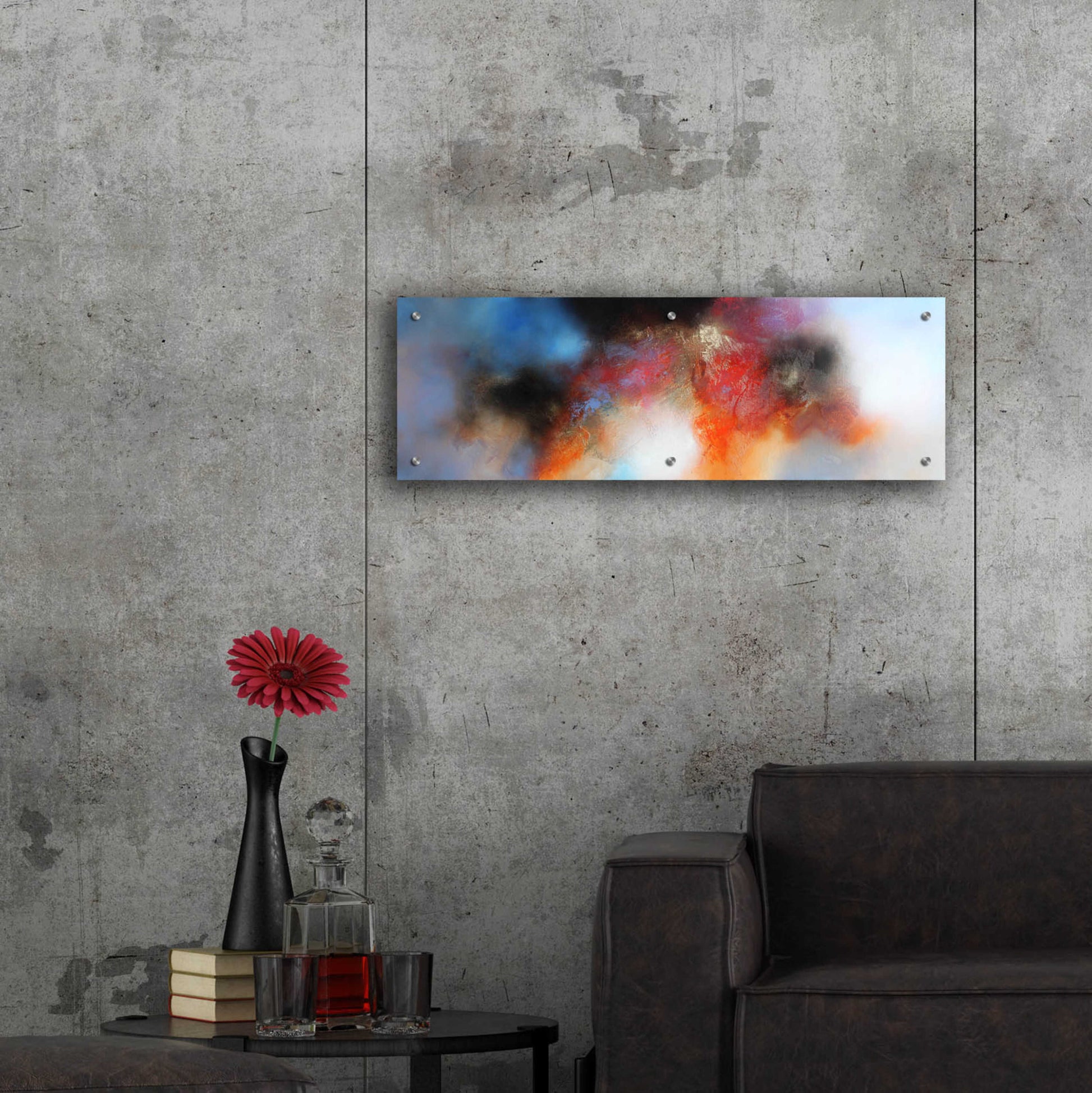 Epic Art 'A New Day' by Eelco Maan, Acrylic Glass Wall Art,36x12