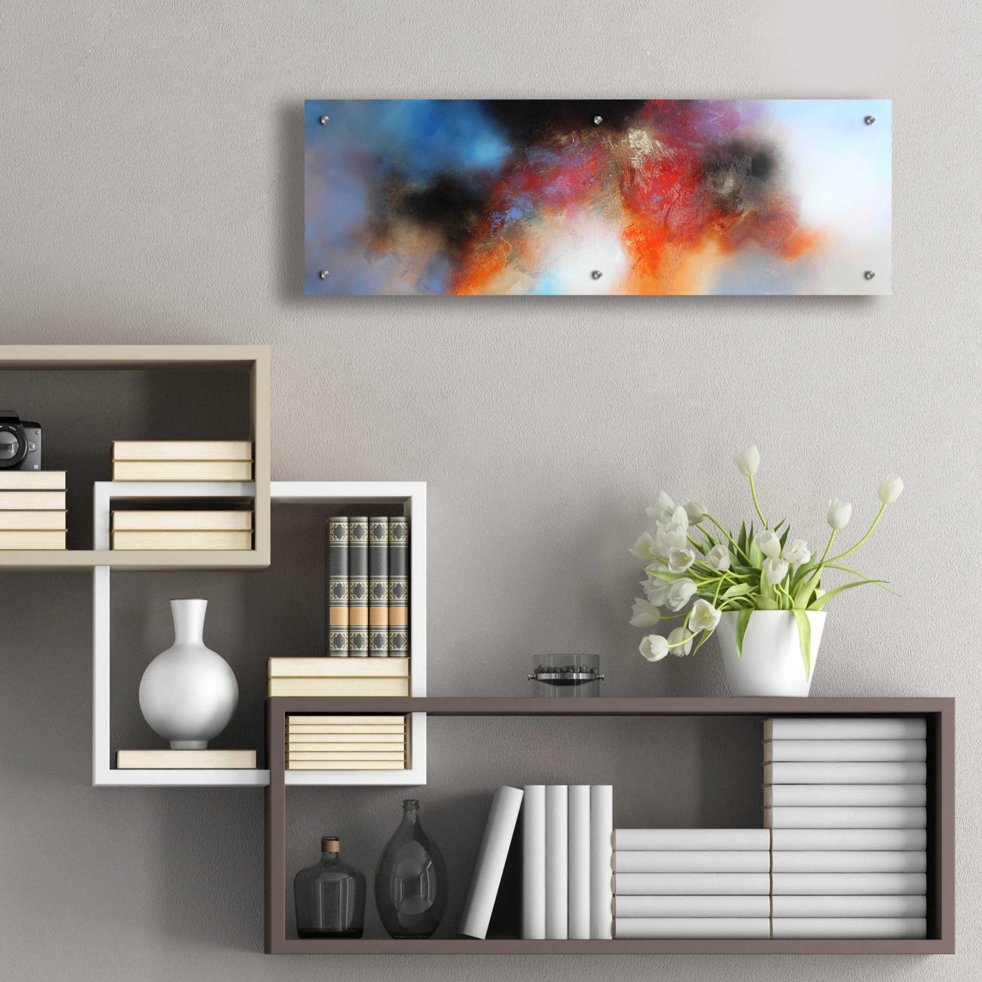 Epic Art 'A New Day' by Eelco Maan, Acrylic Glass Wall Art,36x12