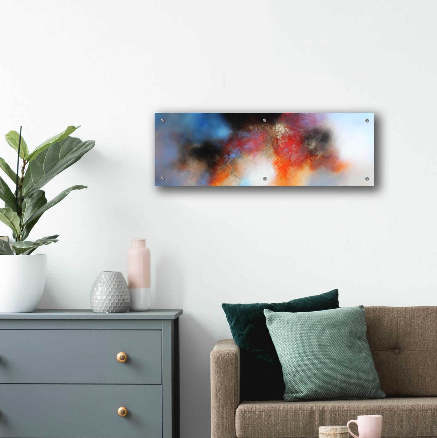 Epic Art 'A New Day' by Eelco Maan, Acrylic Glass Wall Art,36x12