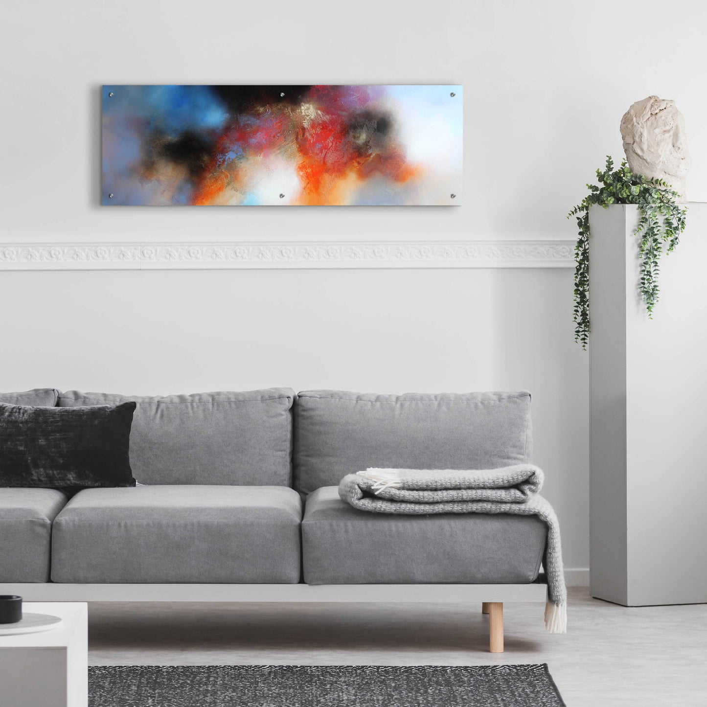 Epic Art 'A New Day' by Eelco Maan, Acrylic Glass Wall Art,48x16