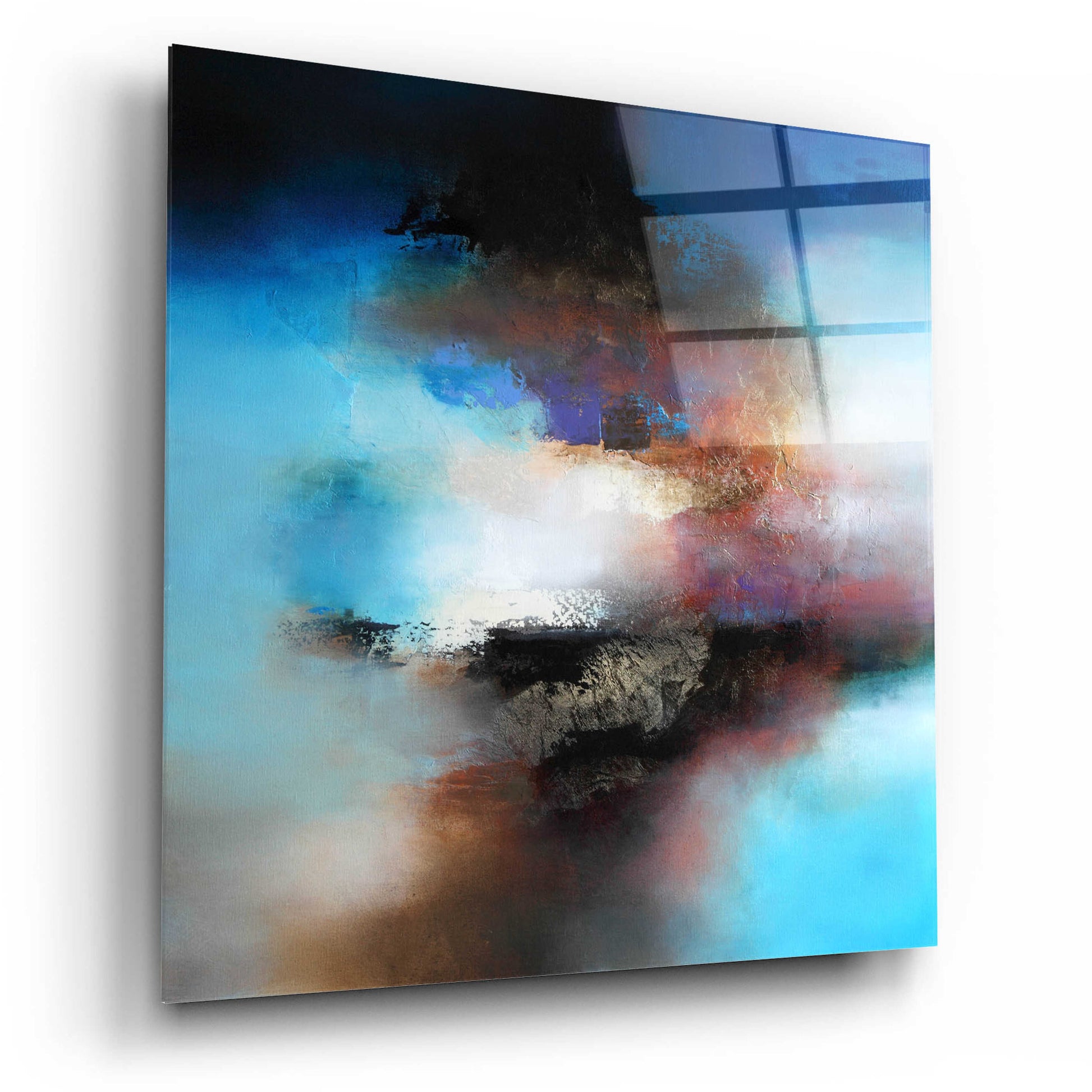 Epic Art 'Wind on water' by Eelco Maan, Acrylic Glass Wall Art,12x12