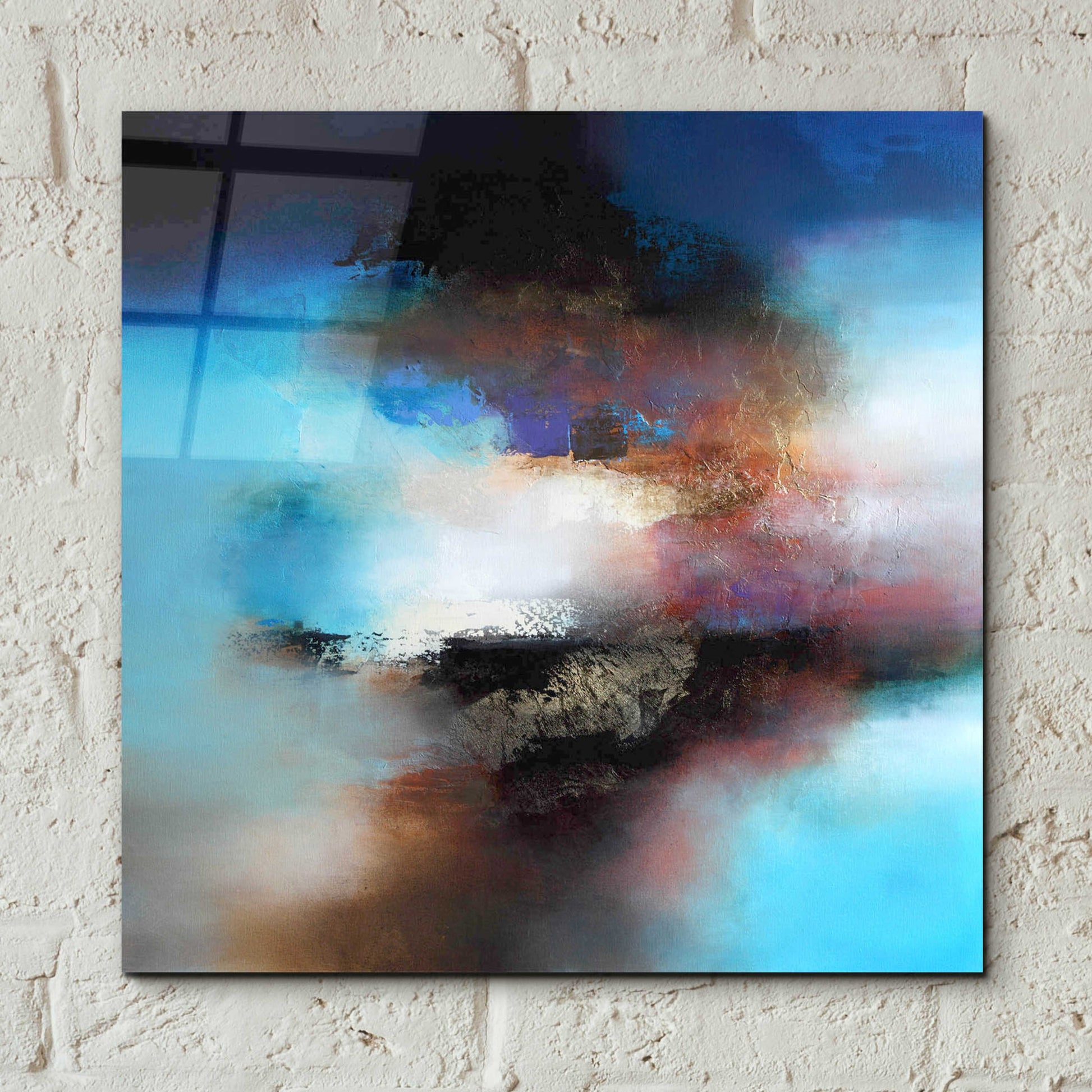 Epic Art 'Wind on water' by Eelco Maan, Acrylic Glass Wall Art,12x12