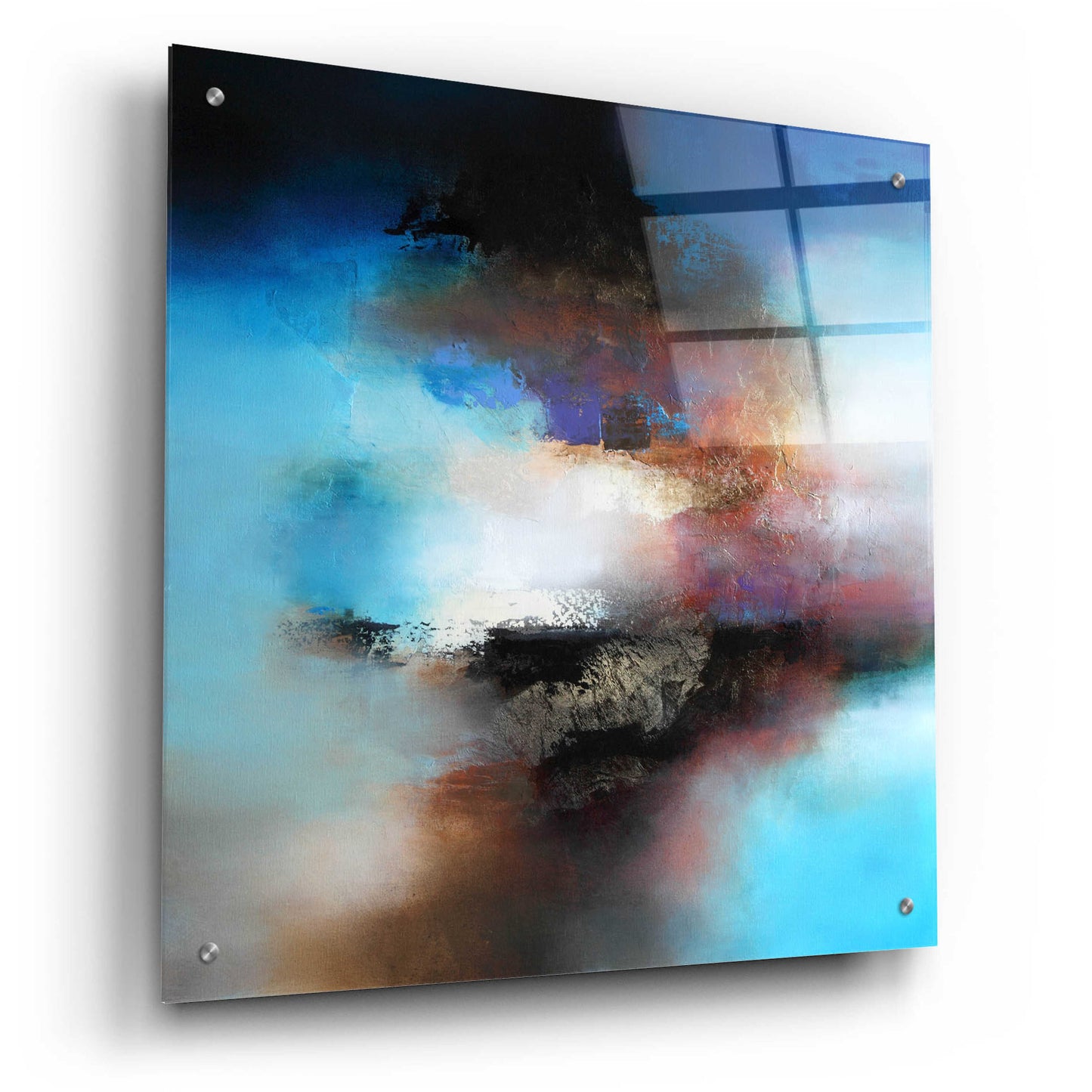 Epic Art 'Wind on water' by Eelco Maan, Acrylic Glass Wall Art,24x24