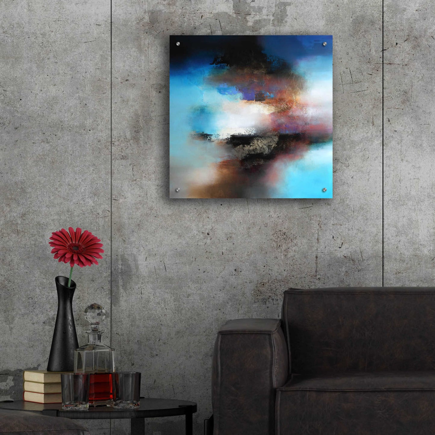 Epic Art 'Wind on water' by Eelco Maan, Acrylic Glass Wall Art,24x24