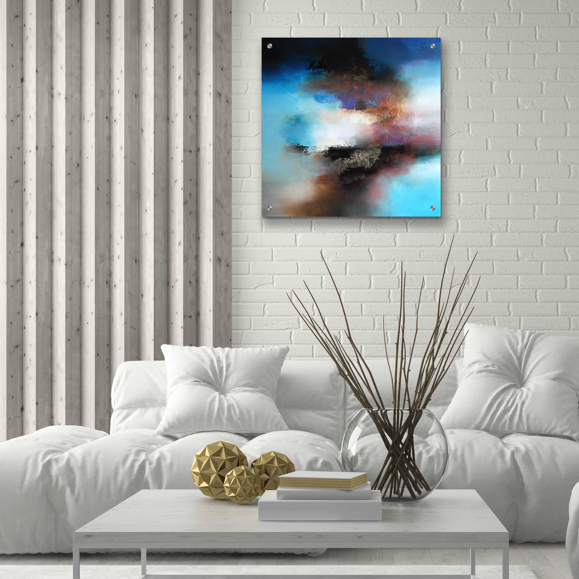 Epic Art 'Wind on water' by Eelco Maan, Acrylic Glass Wall Art,24x24