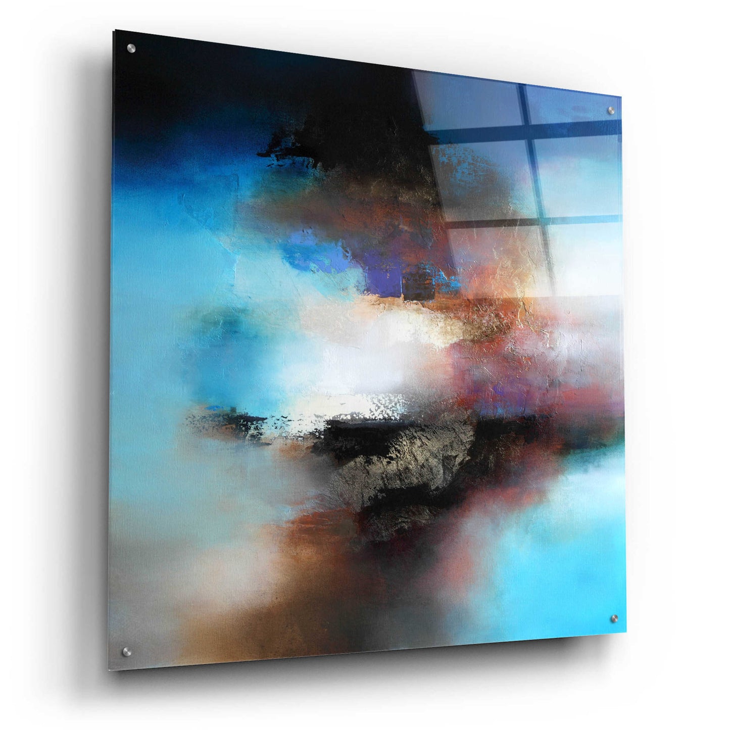 Epic Art 'Wind on water' by Eelco Maan, Acrylic Glass Wall Art,36x36