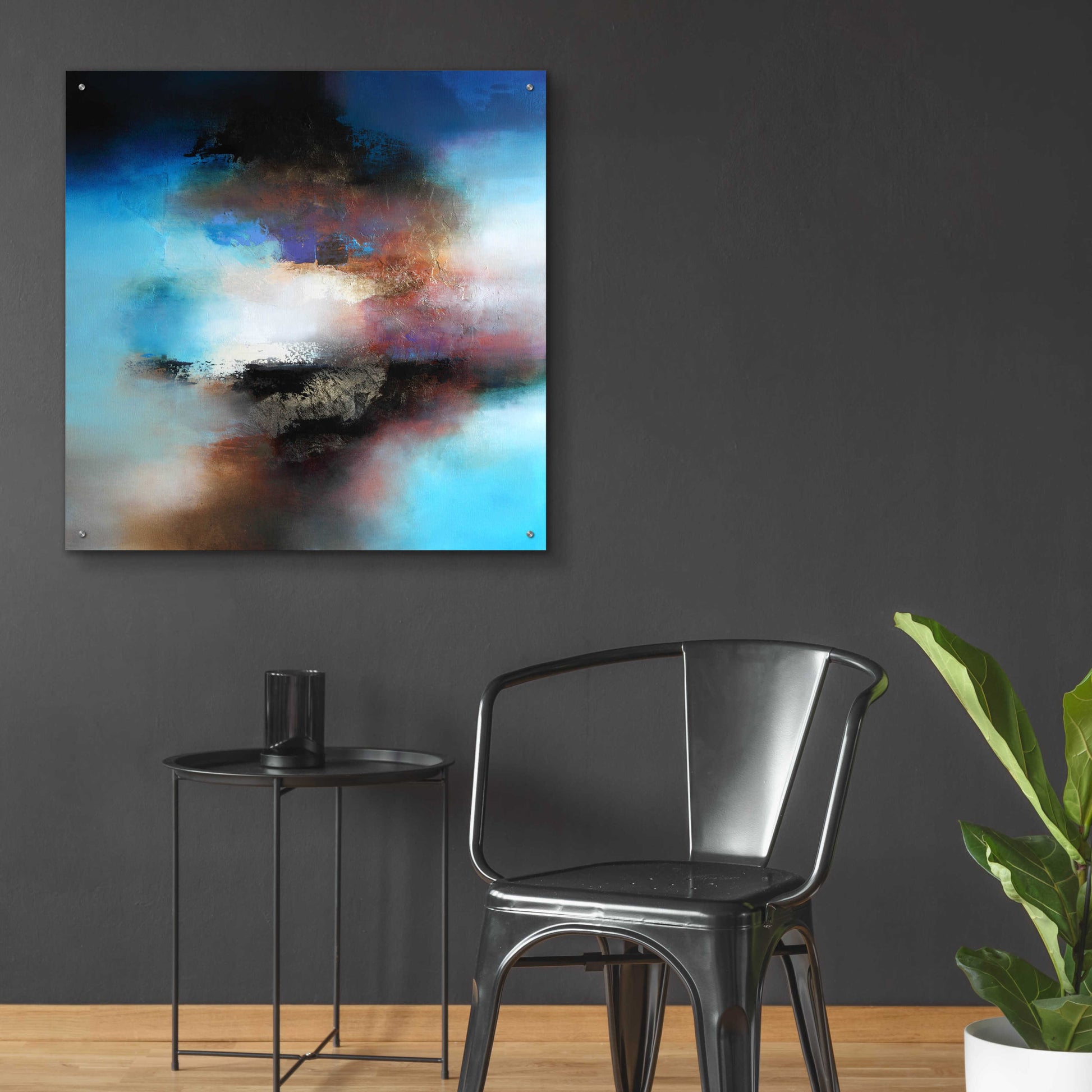 Epic Art 'Wind on water' by Eelco Maan, Acrylic Glass Wall Art,36x36