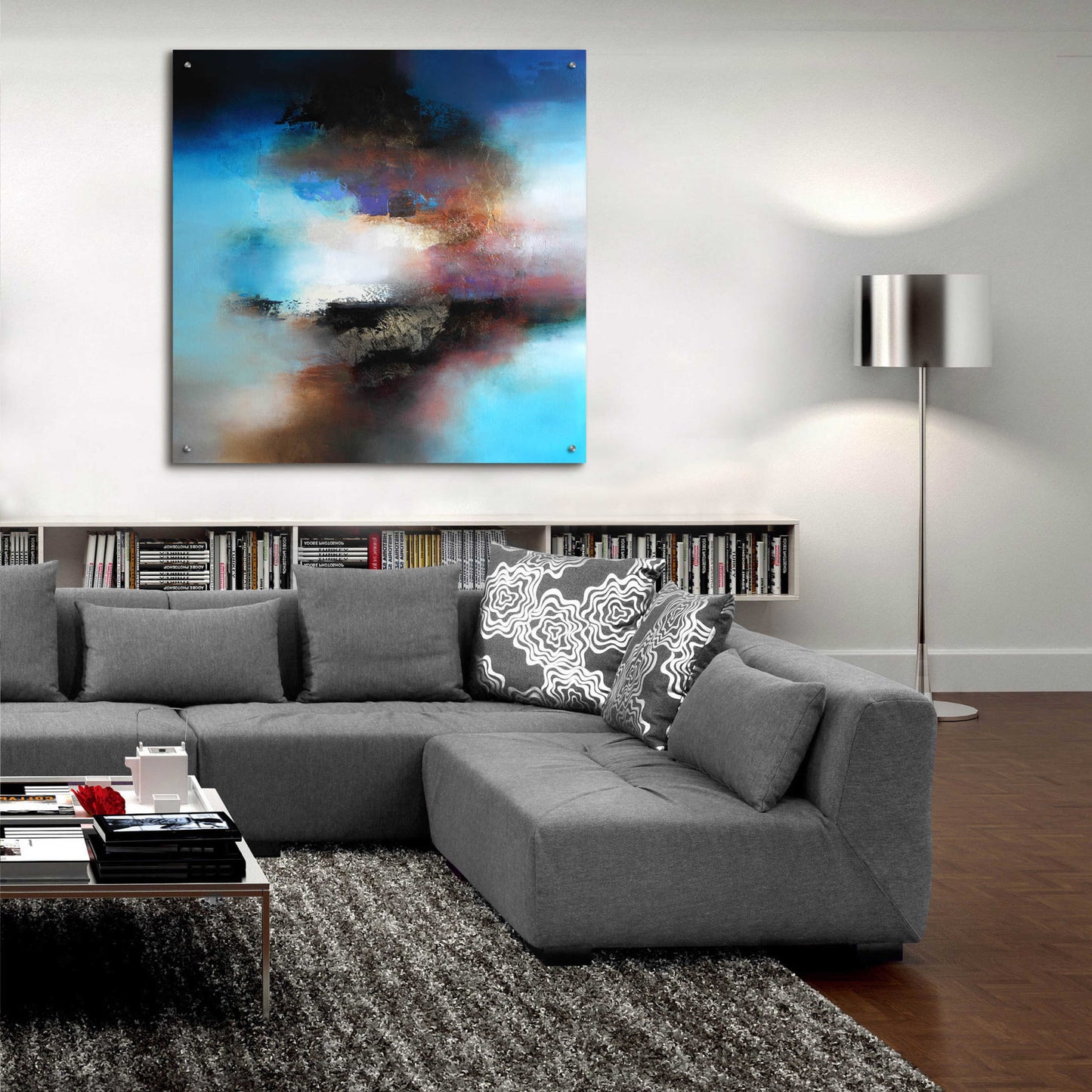 Epic Art 'Wind on water' by Eelco Maan, Acrylic Glass Wall Art,36x36