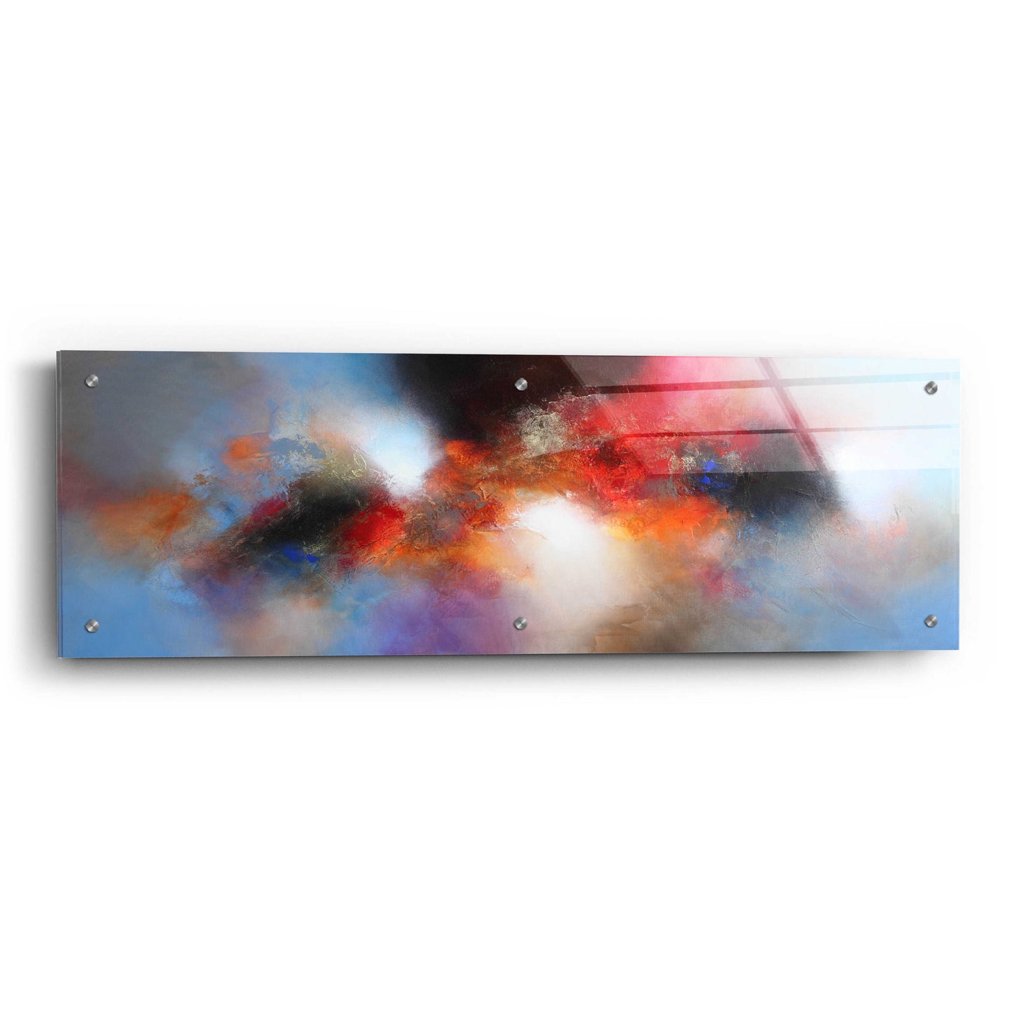 Epic Art 'September dawn' by Eelco Maan, Acrylic Glass Wall Art,36x12