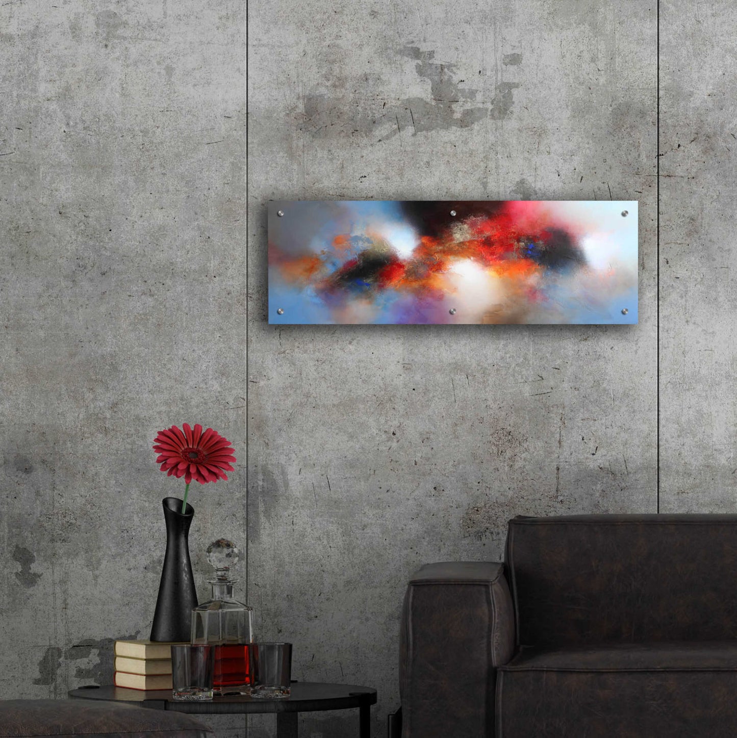 Epic Art 'September dawn' by Eelco Maan, Acrylic Glass Wall Art,36x12