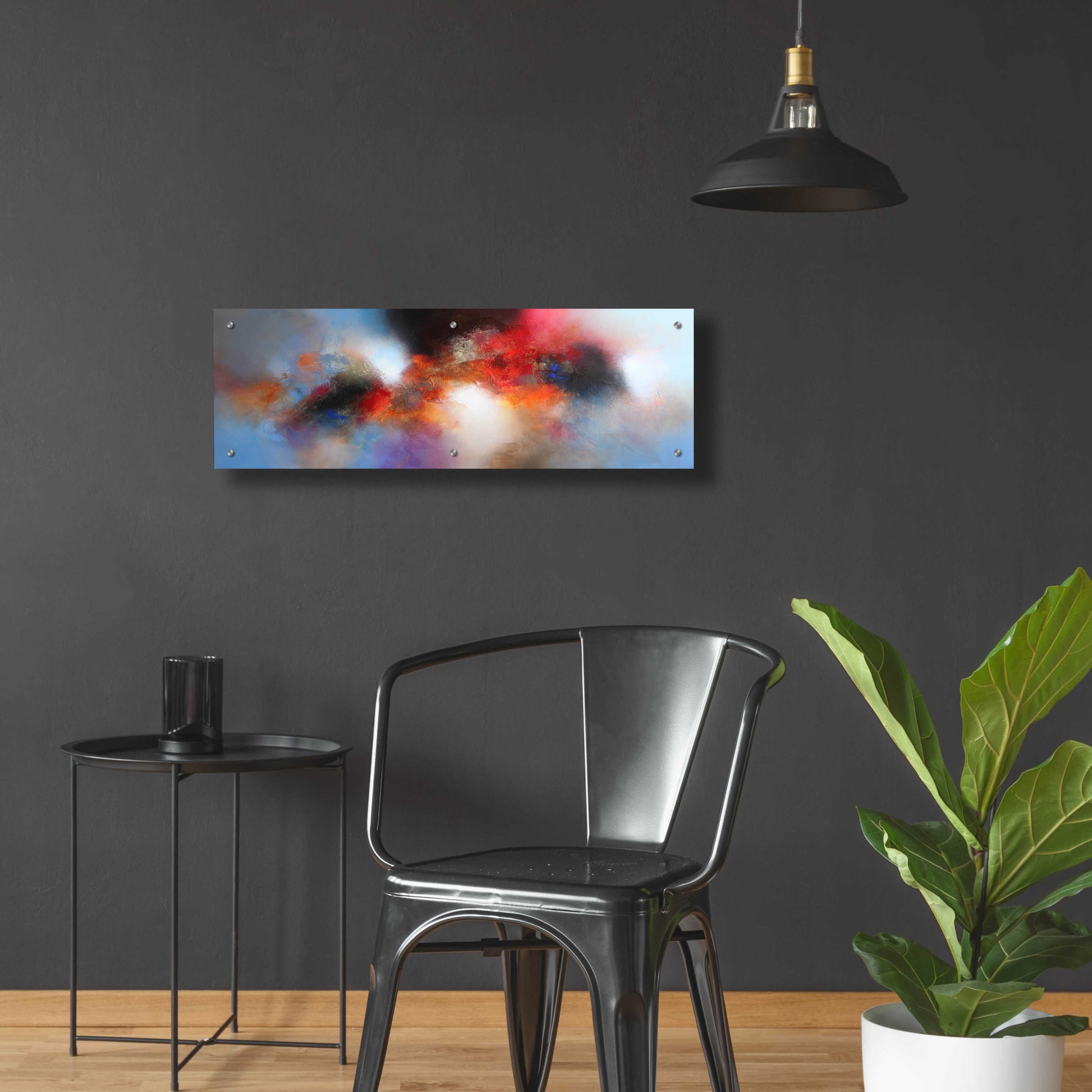 Epic Art 'September dawn' by Eelco Maan, Acrylic Glass Wall Art,36x12