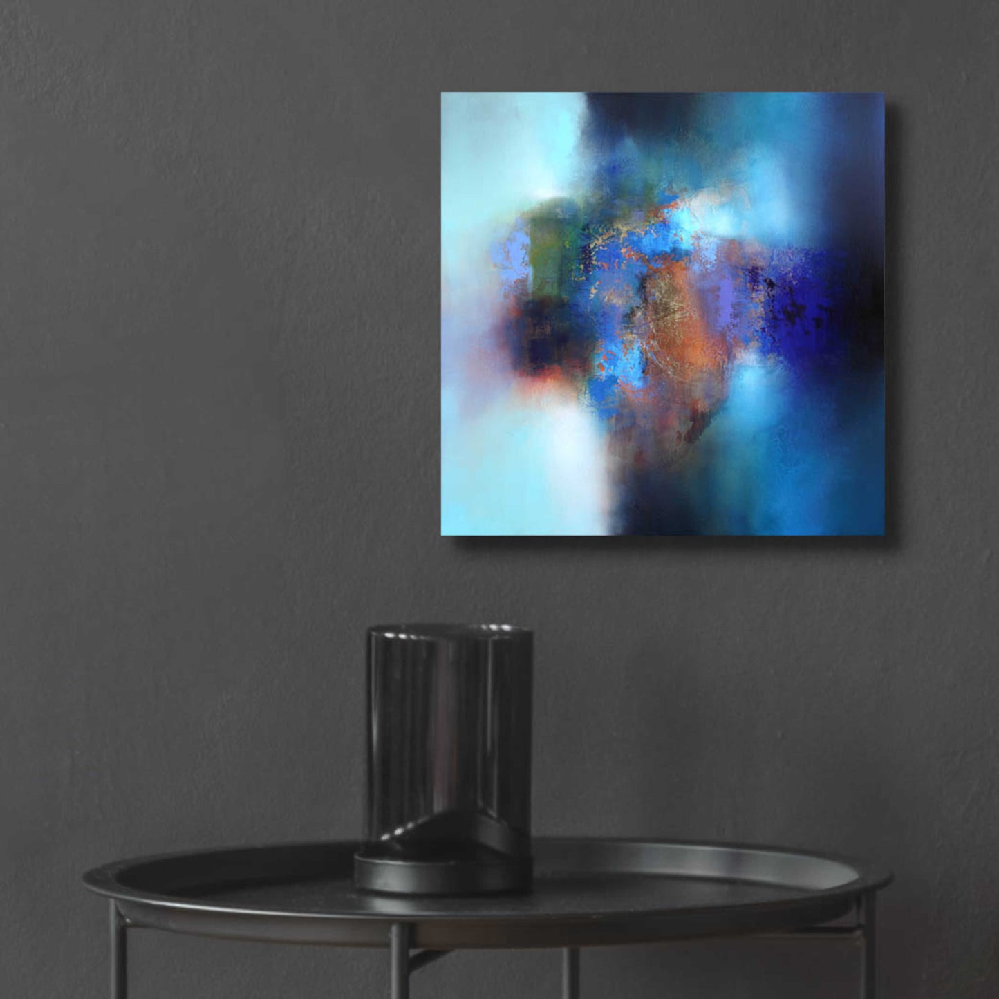 Epic Art 'September blue' by Eelco Maan, Acrylic Glass Wall Art,12x12