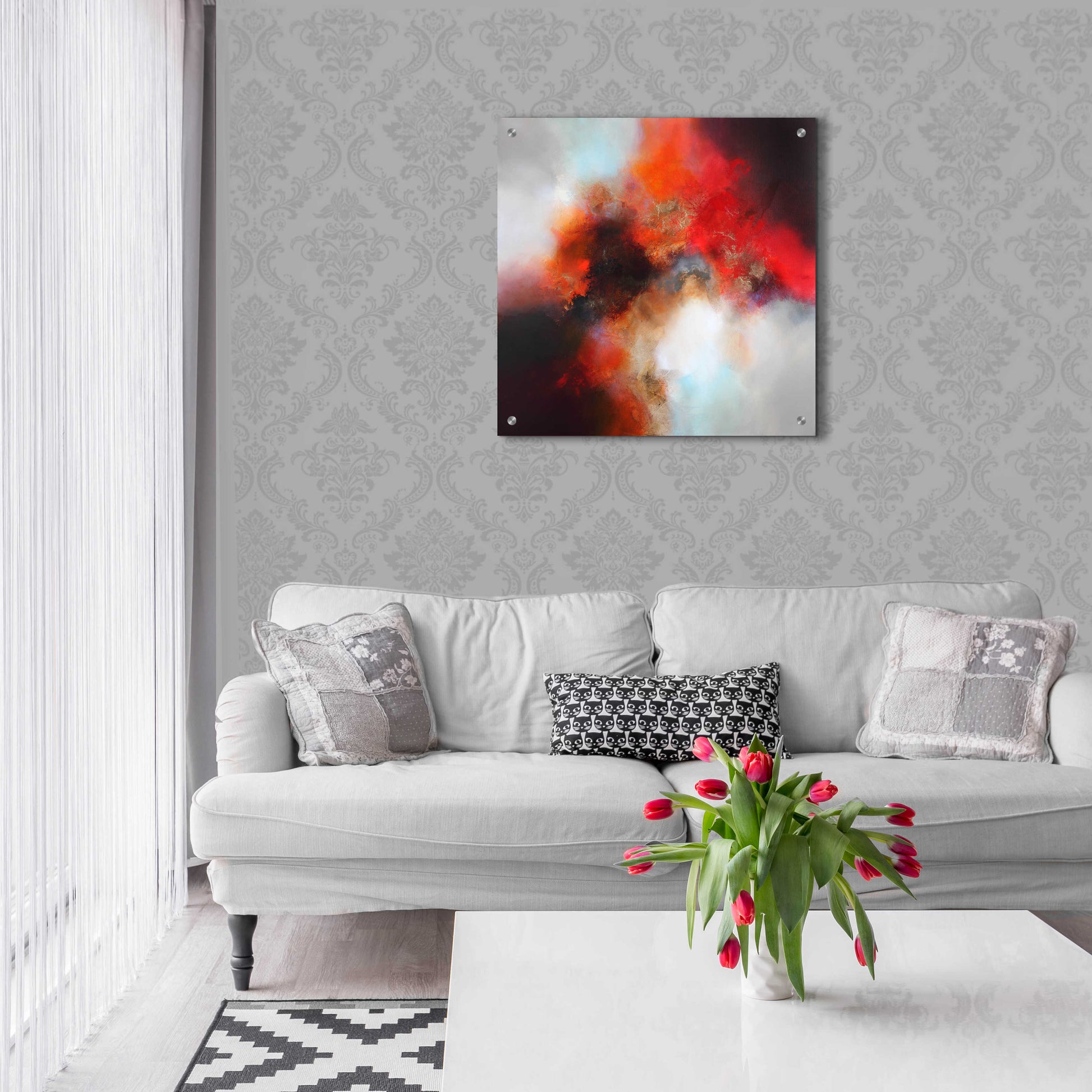 Epic Art 'Aurora' by Eelco Maan, Acrylic Glass Wall Art,24x24