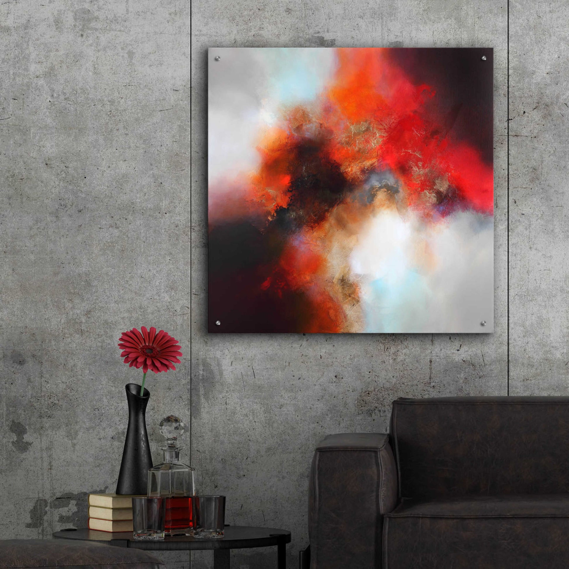 Epic Art 'Aurora' by Eelco Maan, Acrylic Glass Wall Art,36x36