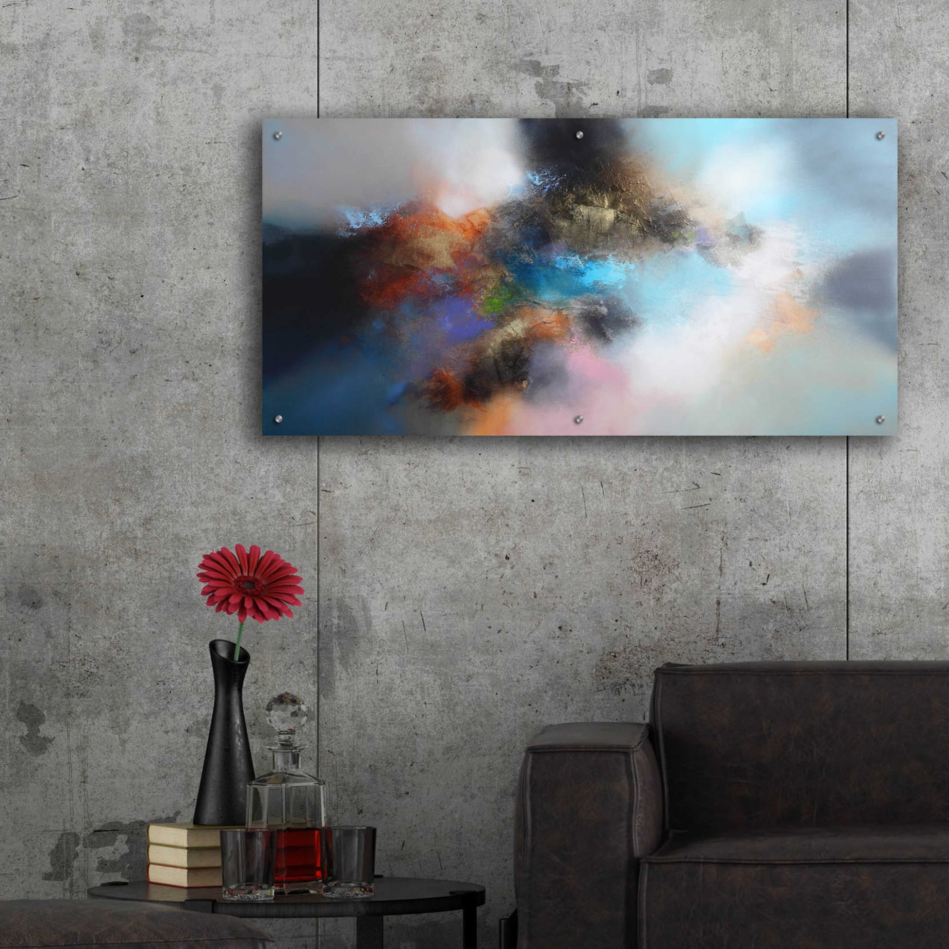 Epic Art 'Shine' by Eelco Maan, Acrylic Glass Wall Art,48x24