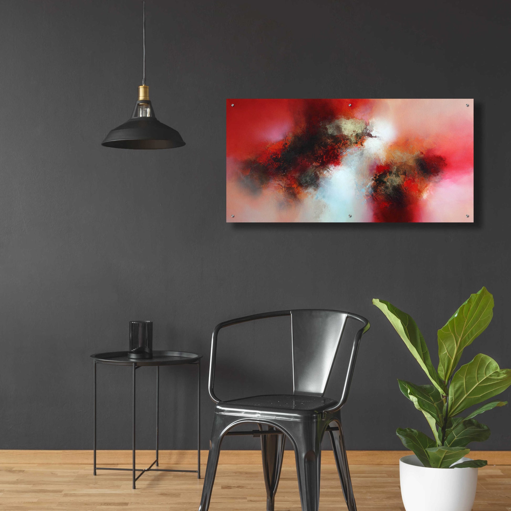 Epic Art 'Lightyears away' by Eelco Maan, Acrylic Glass Wall Art,48x24