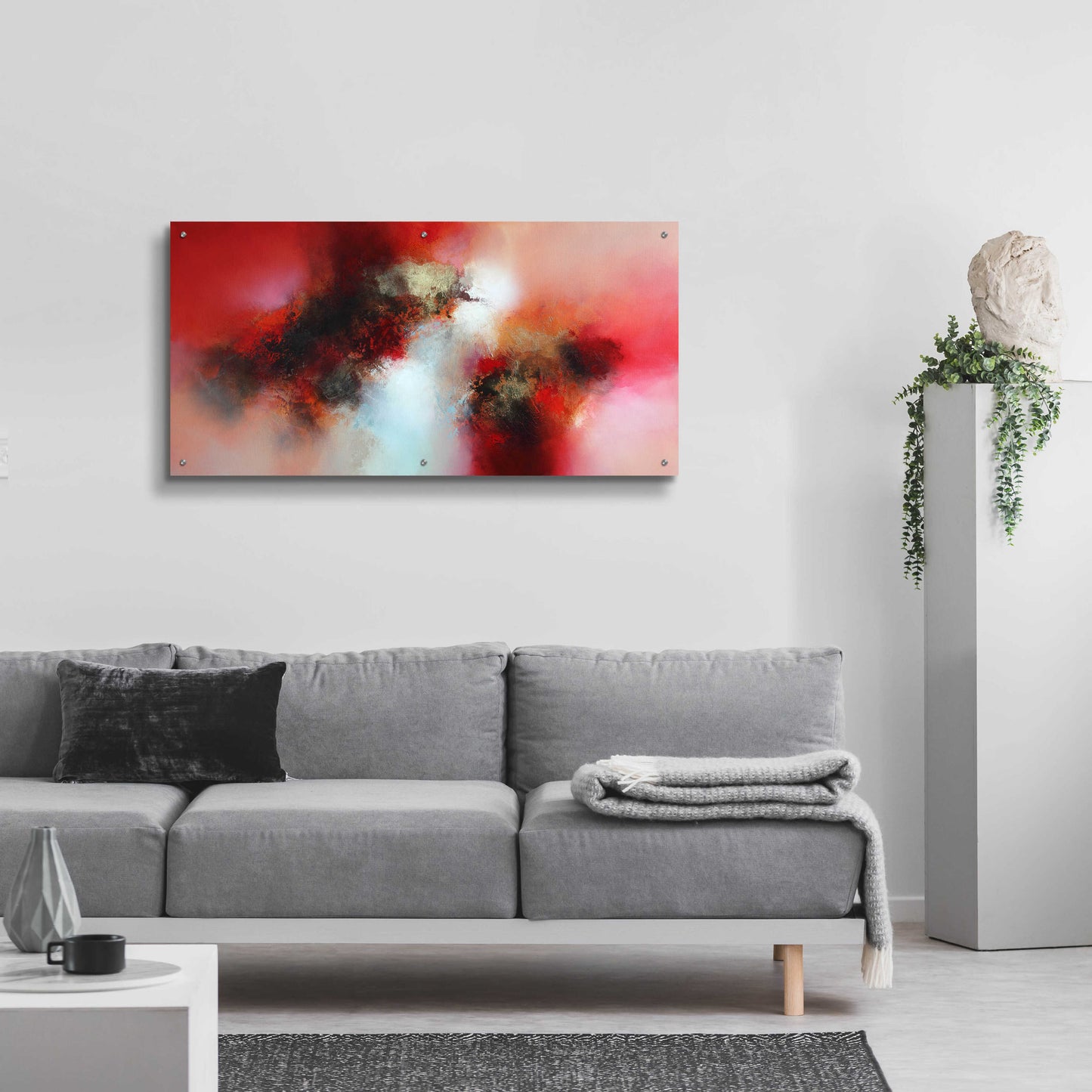 Epic Art 'Lightyears away' by Eelco Maan, Acrylic Glass Wall Art,48x24