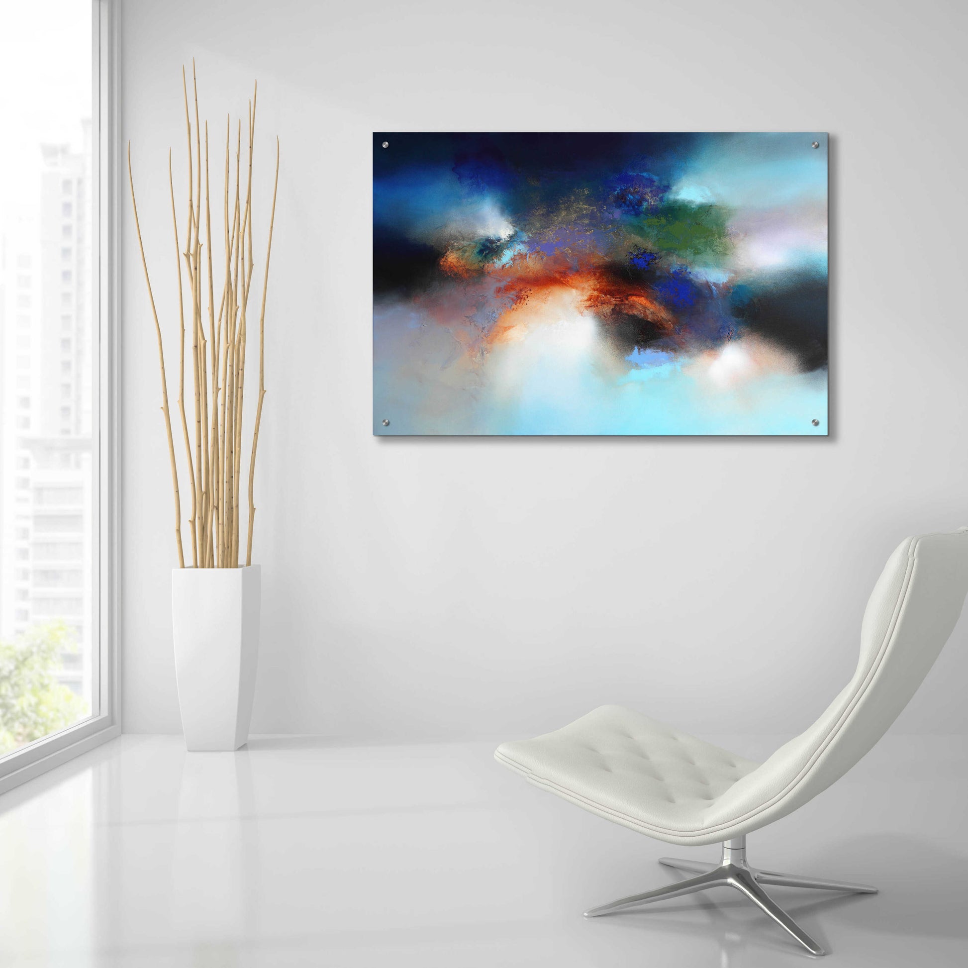 Epic Art 'Distant shores' by Eelco Maan, Acrylic Glass Wall Art,36x24