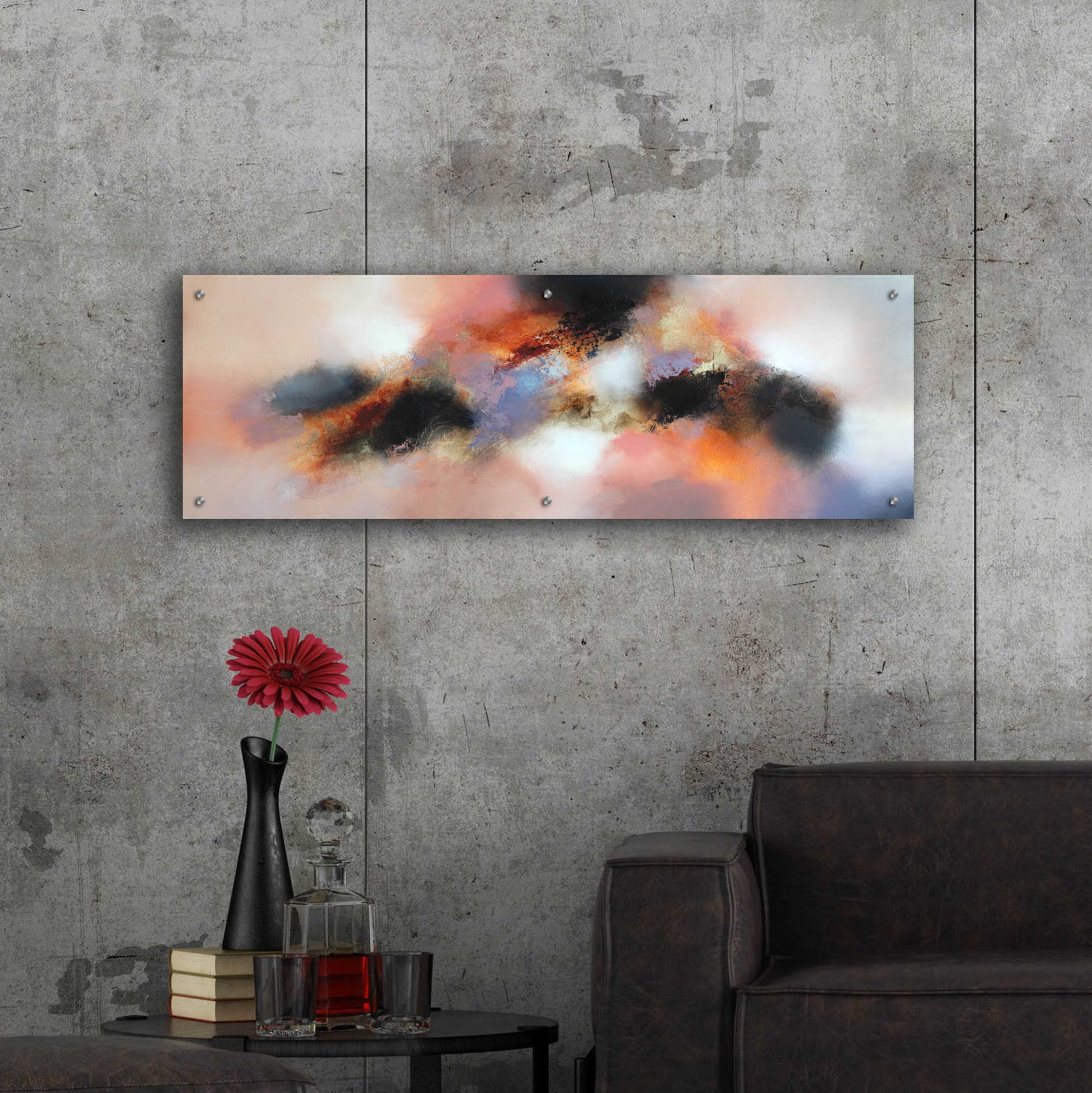 Epic Art 'Rejoice' by Eelco Maan, Acrylic Glass Wall Art,48x16