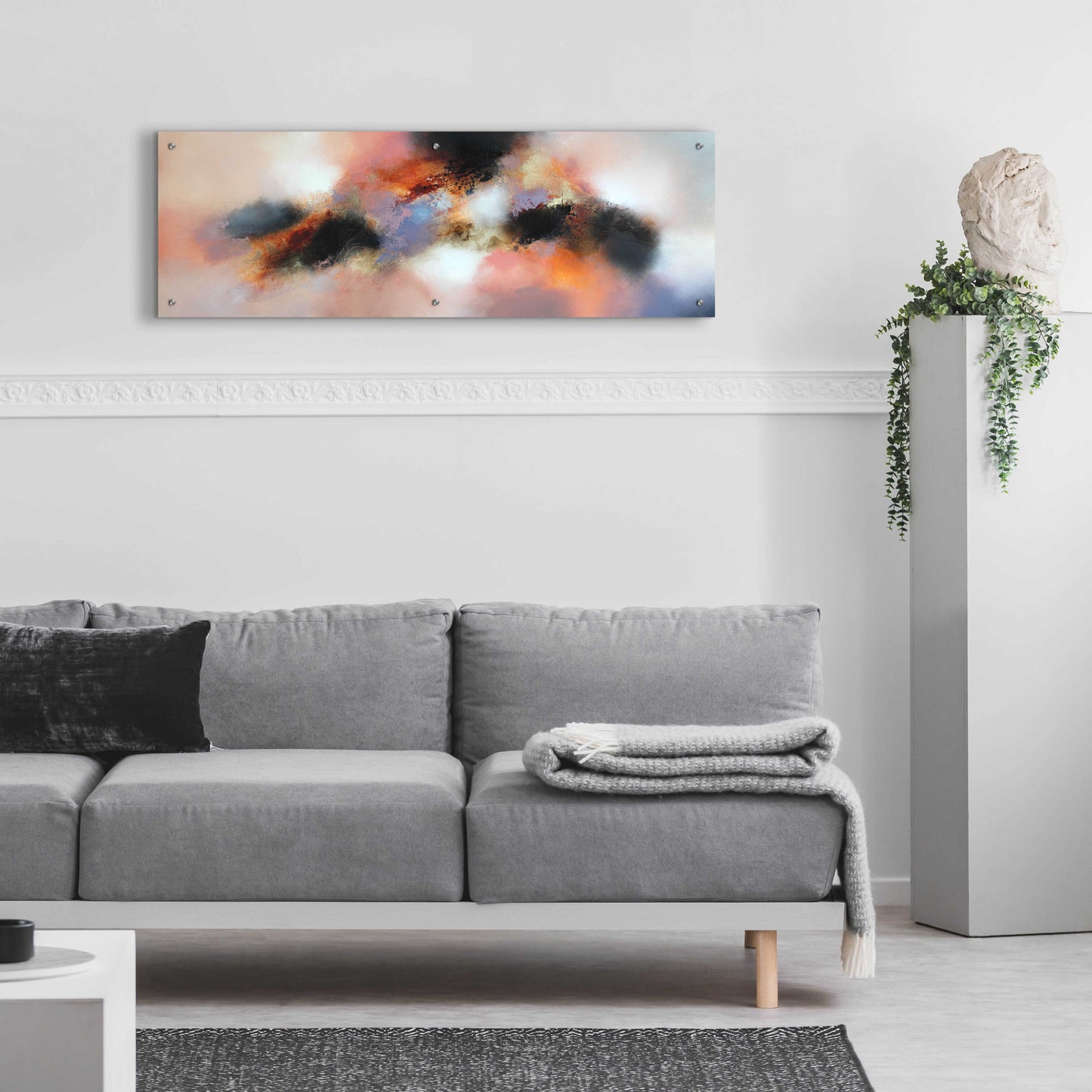 Epic Art 'Rejoice' by Eelco Maan, Acrylic Glass Wall Art,48x16