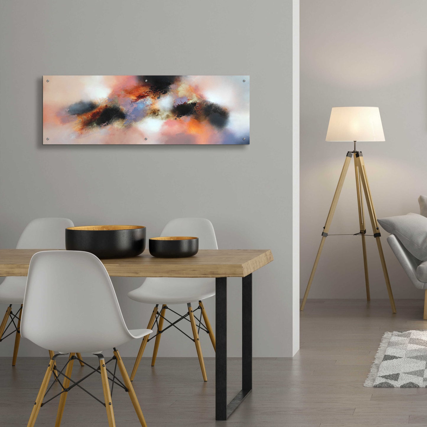 Epic Art 'Rejoice' by Eelco Maan, Acrylic Glass Wall Art,48x16