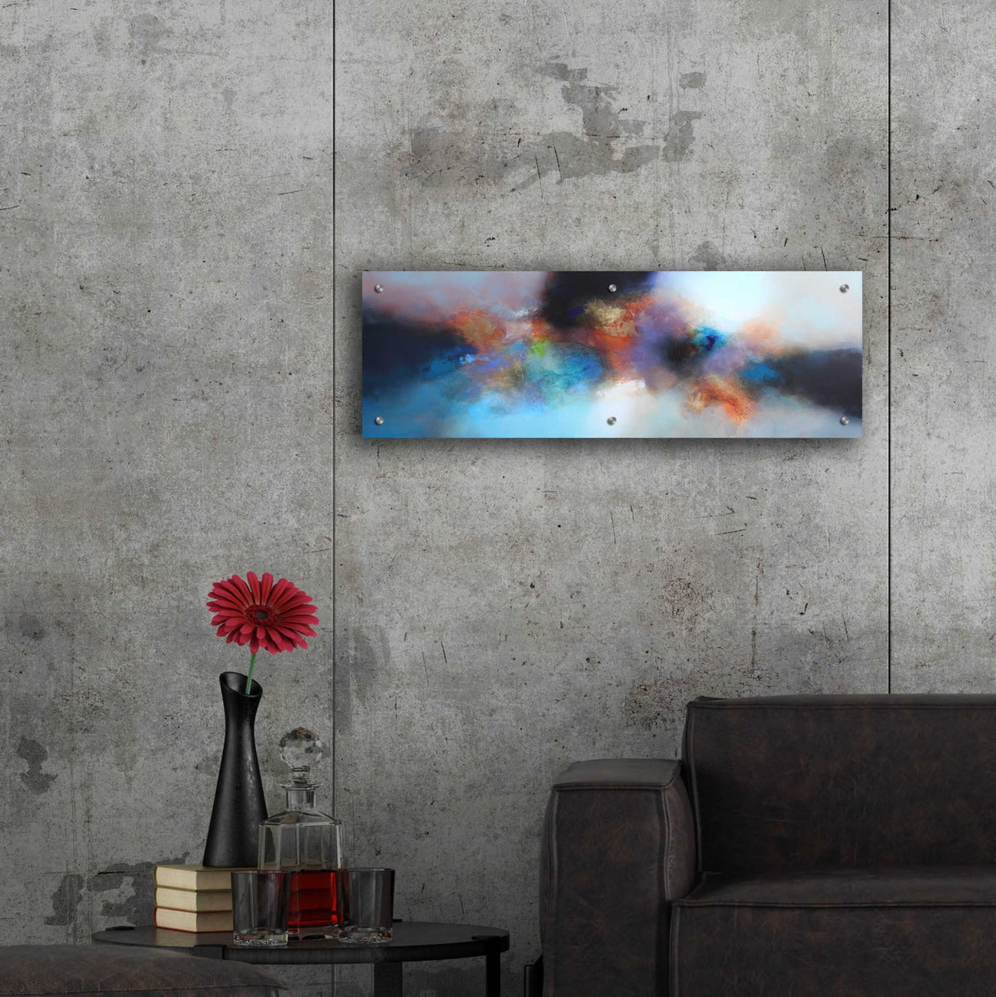 Epic Art 'Homeward journey' by Eelco Maan, Acrylic Glass Wall Art,36x12