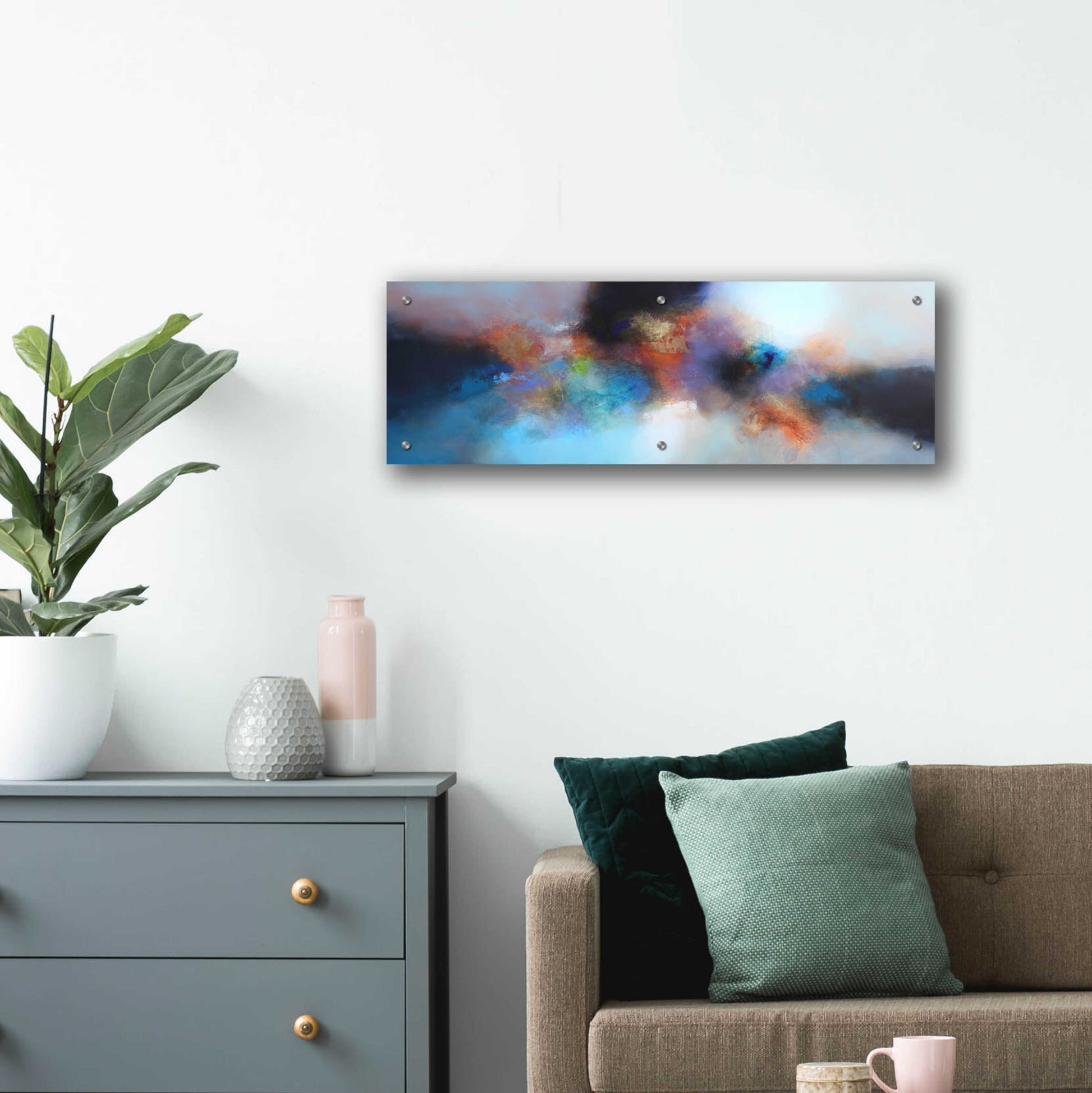 Epic Art 'Homeward journey' by Eelco Maan, Acrylic Glass Wall Art,36x12