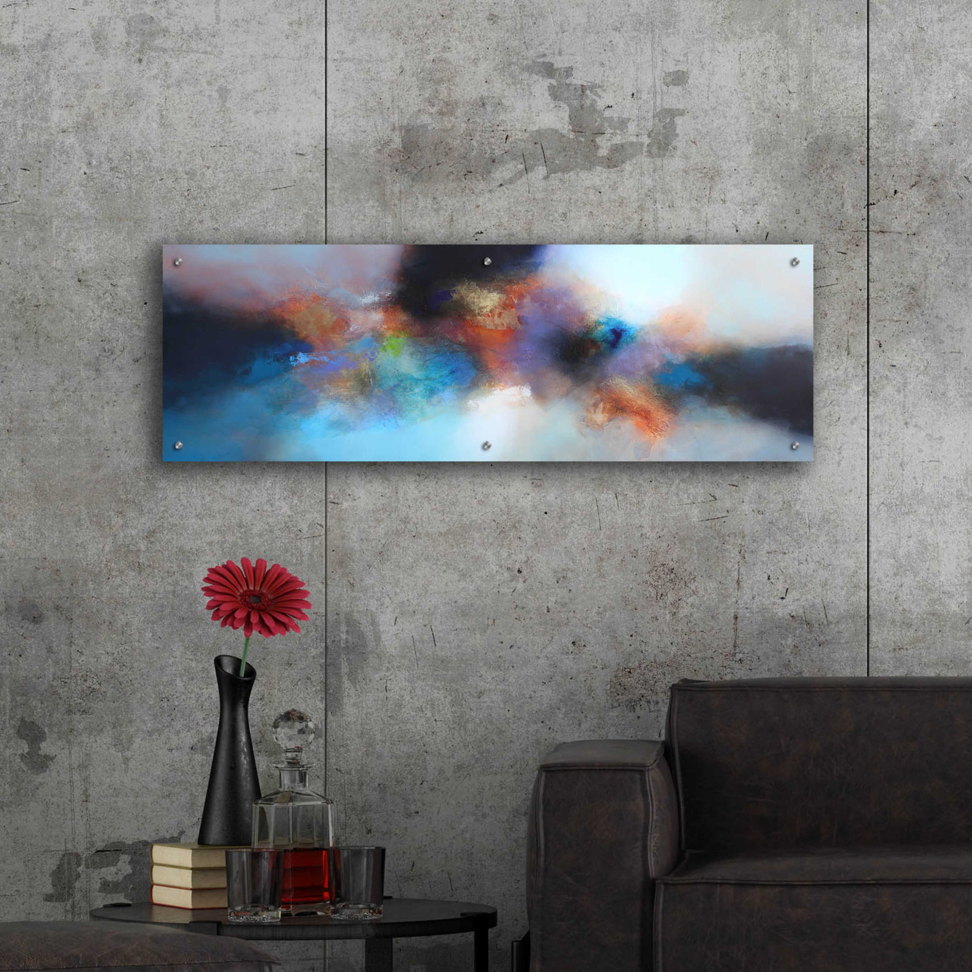 Epic Art 'Homeward journey' by Eelco Maan, Acrylic Glass Wall Art,48x16