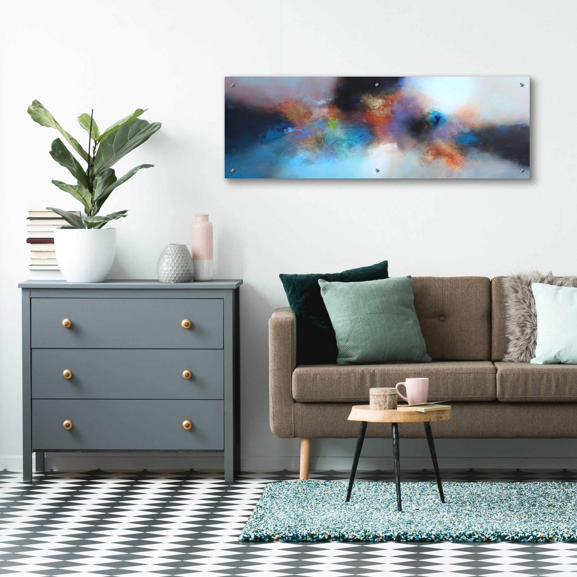 Epic Art 'Homeward journey' by Eelco Maan, Acrylic Glass Wall Art,48x16