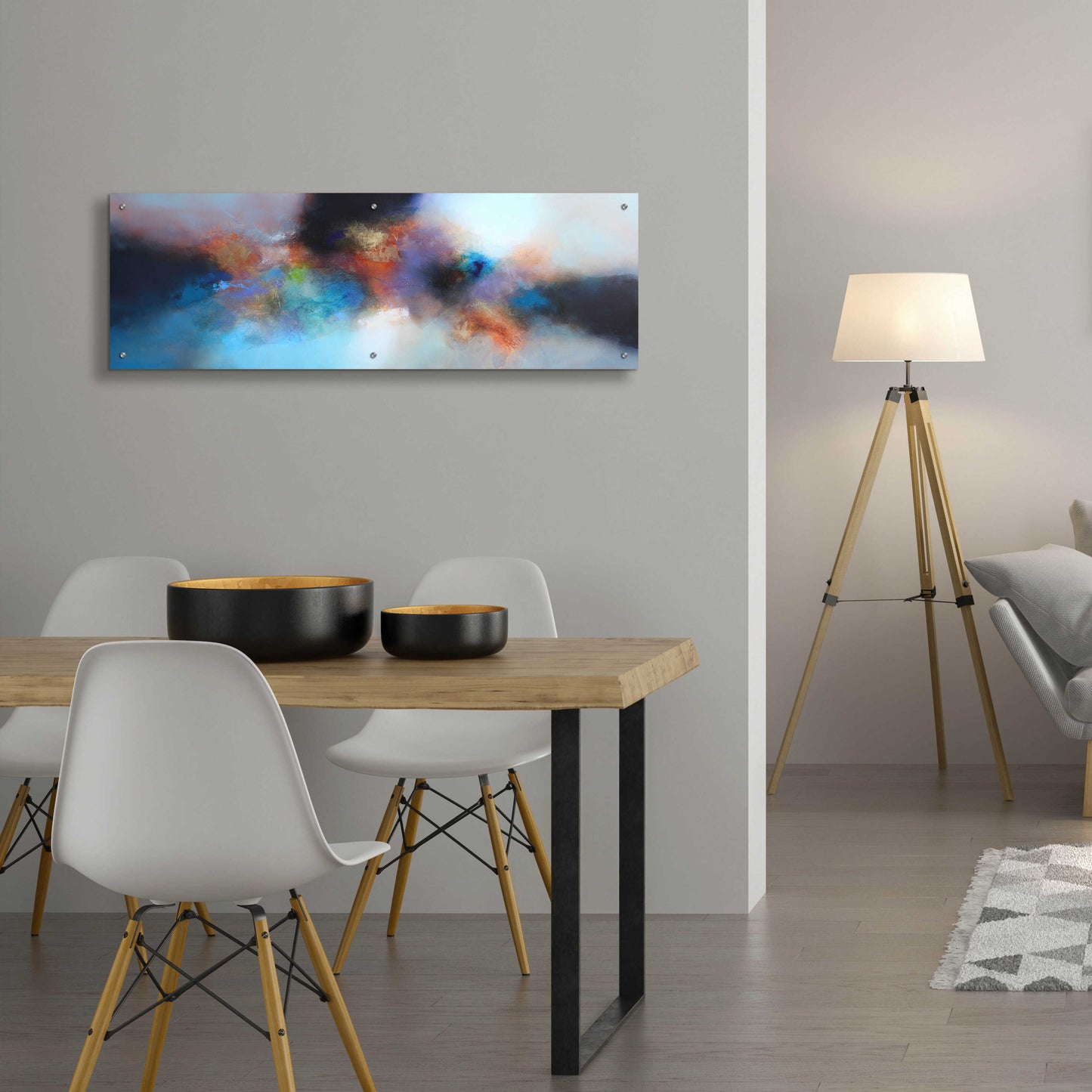 Epic Art 'Homeward journey' by Eelco Maan, Acrylic Glass Wall Art,48x16