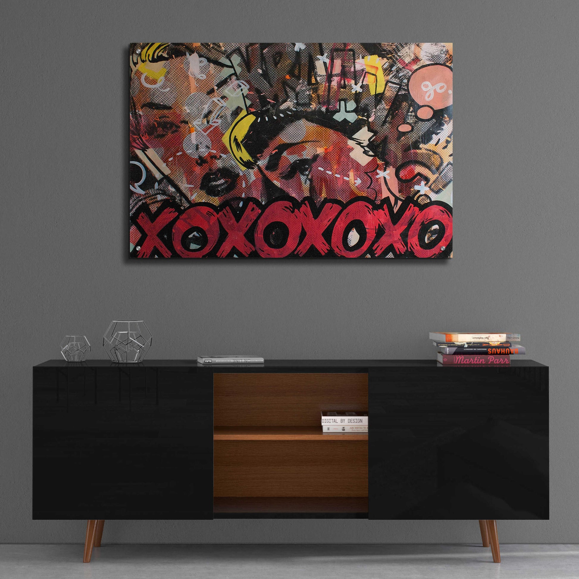 Epic Art 'Kraang' by Dan Monteavaro, Acrylic Glass Wall Art,36x24