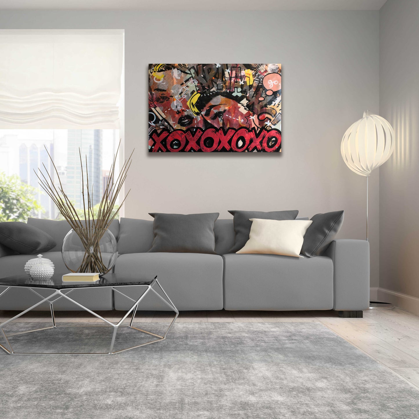 Epic Art 'Kraang' by Dan Monteavaro, Acrylic Glass Wall Art,36x24