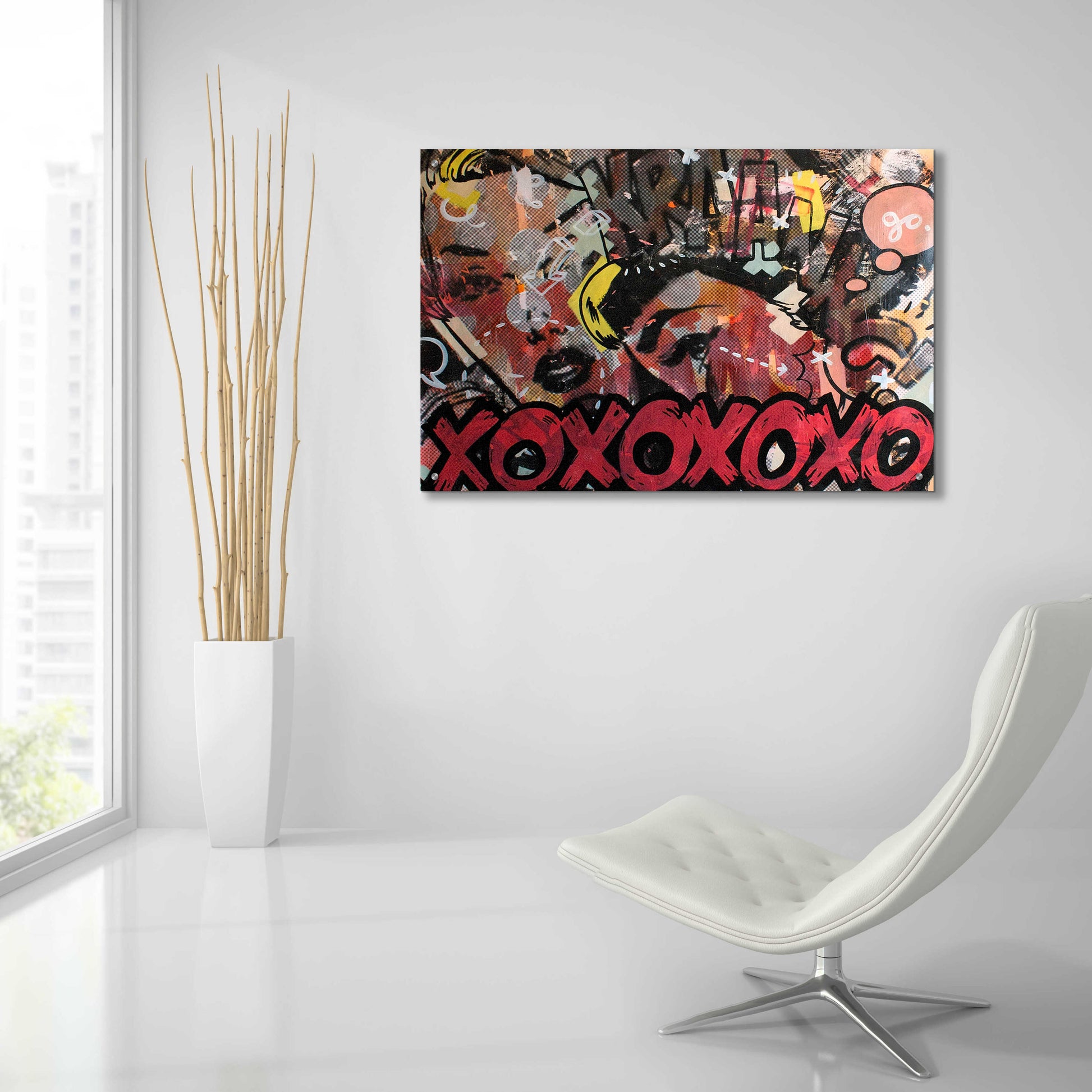 Epic Art 'Kraang' by Dan Monteavaro, Acrylic Glass Wall Art,36x24