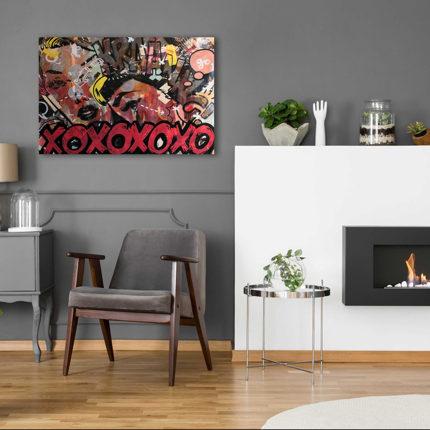 Epic Art 'Kraang' by Dan Monteavaro, Acrylic Glass Wall Art,36x24