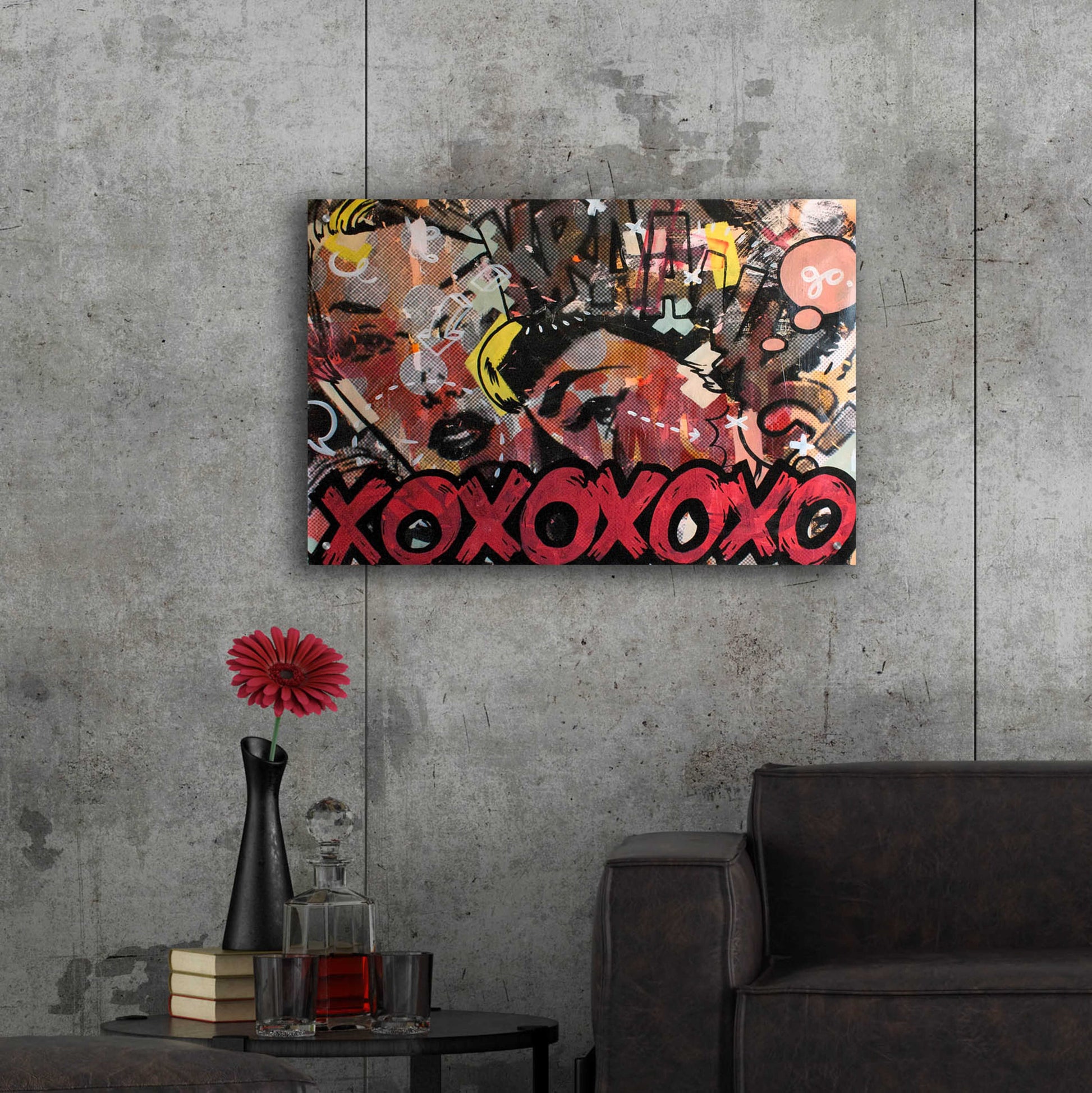 Epic Art 'Kraang' by Dan Monteavaro, Acrylic Glass Wall Art,36x24