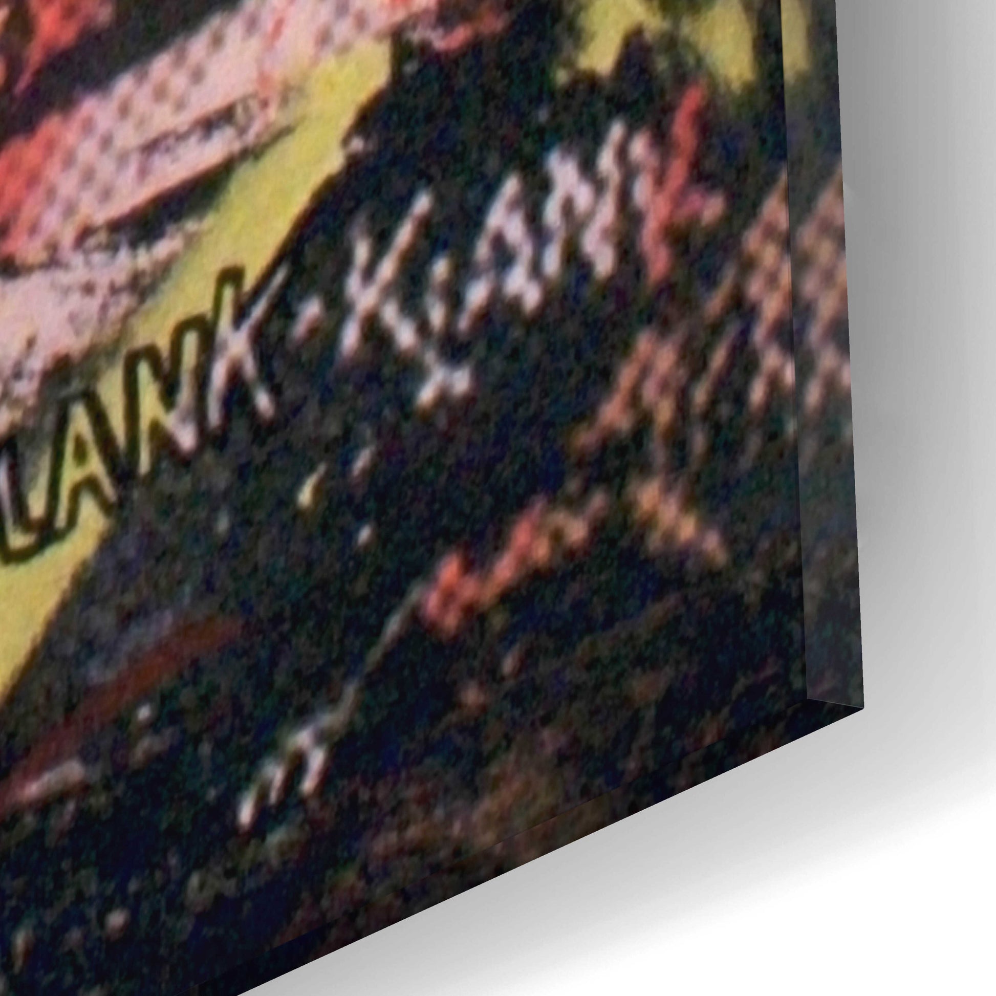 Epic Art 'Klank Klank' by Dan Monteavaro, Acrylic Glass Wall Art,12x12