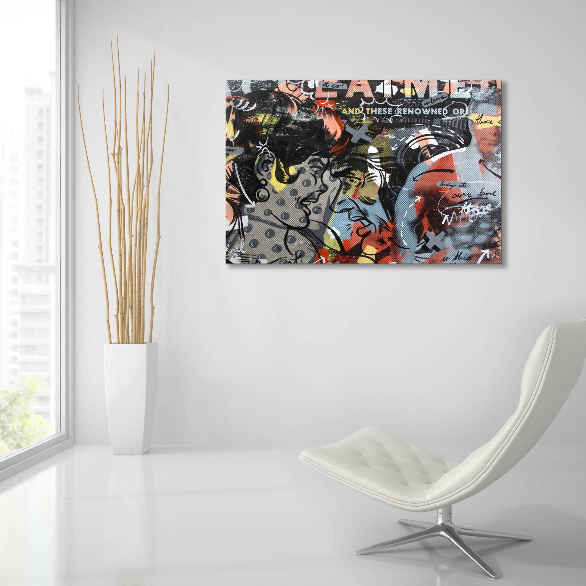 Epic Art 'Acclaimed' by Dan Monteavaro, Acrylic Glass Wall Art,36x24