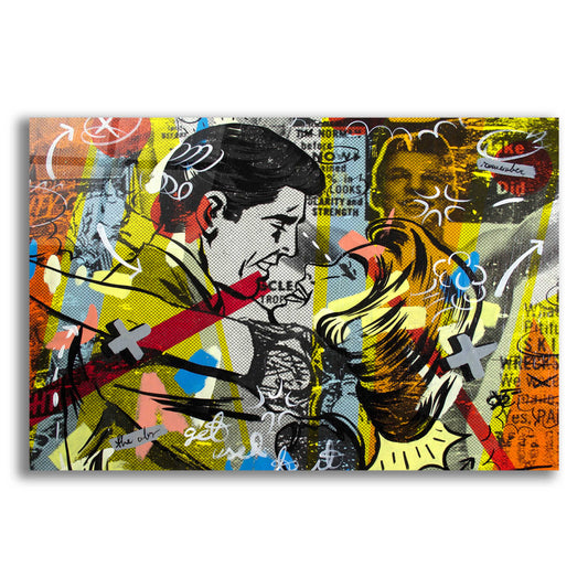 Epic Art 'Yes You' by Dan Monteavaro, Acrylic Glass Wall Art