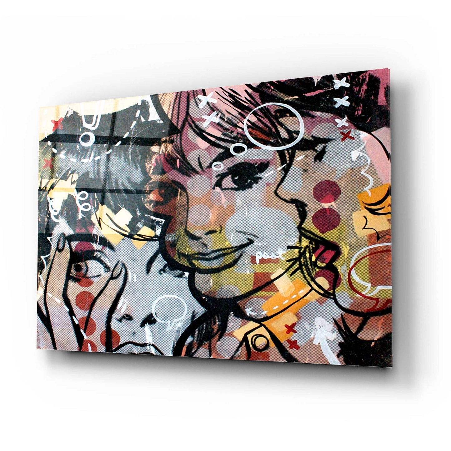 Epic Art 'Surprise' by Dan Monteavaro, Acrylic Glass Wall Art,24x16