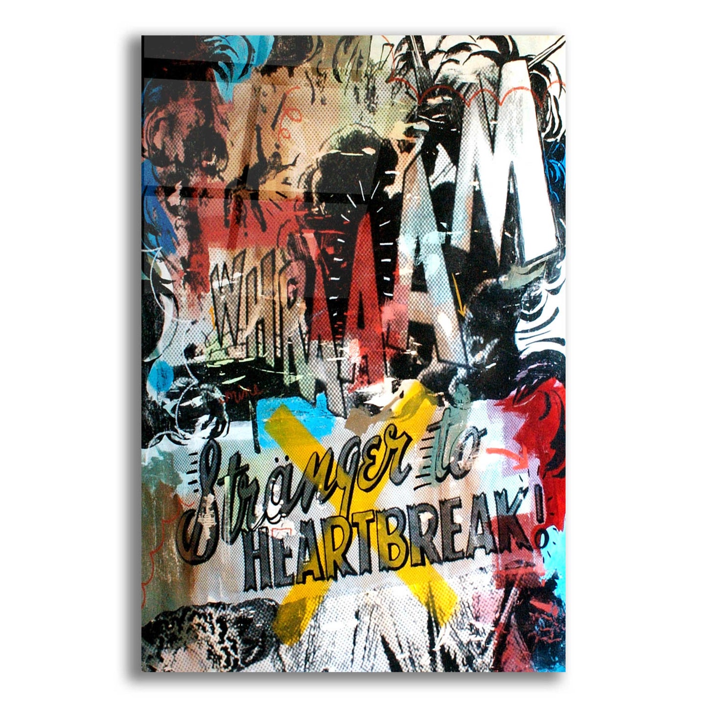 Epic Art 'Stranger' by Dan Monteavaro, Acrylic Glass Wall Art,12x16