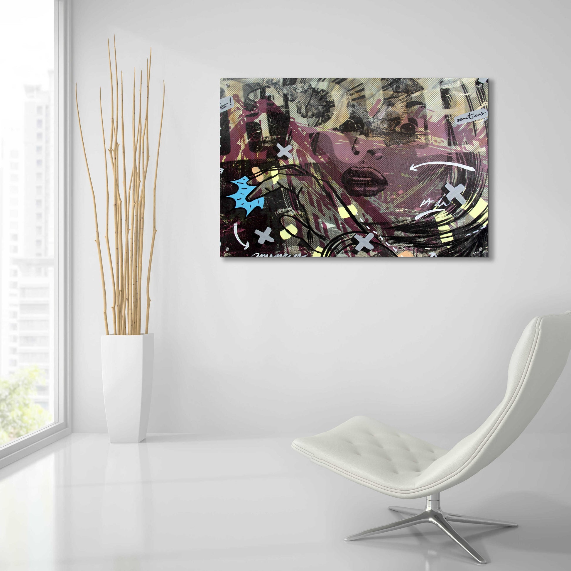 Epic Art 'Sometimes Free' by Dan Monteavaro, Acrylic Glass Wall Art,36x24