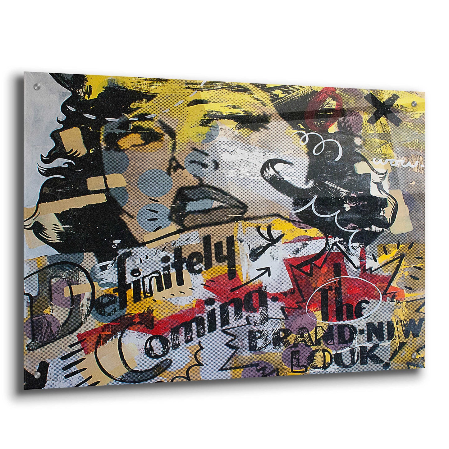 Epic Art 'Definitely Brand New 1' by Dan Monteavaro, Acrylic Glass Wall Art,36x24