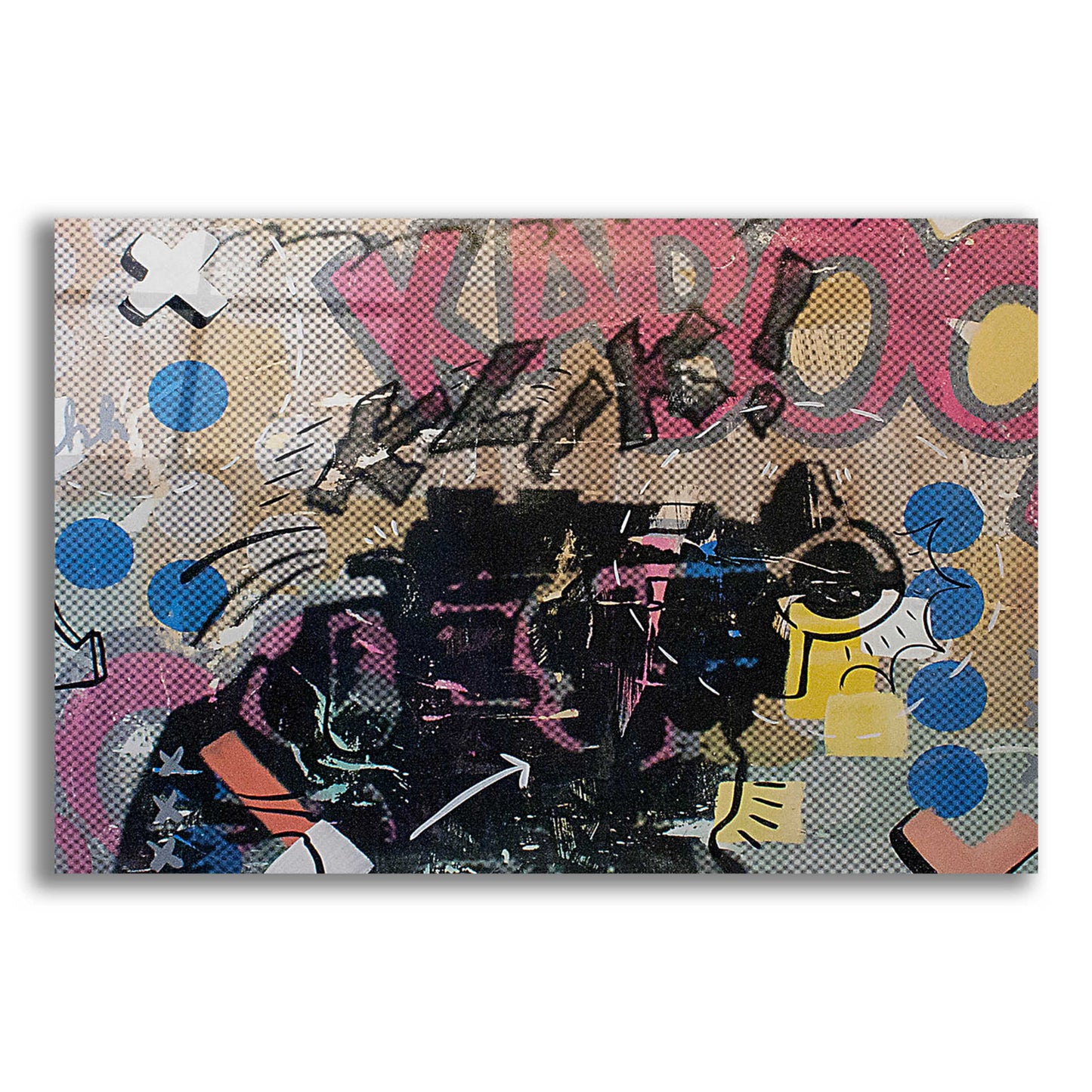 Epic Art 'Bang Bang 1' by Dan Monteavaro, Acrylic Glass Wall Art,16x12