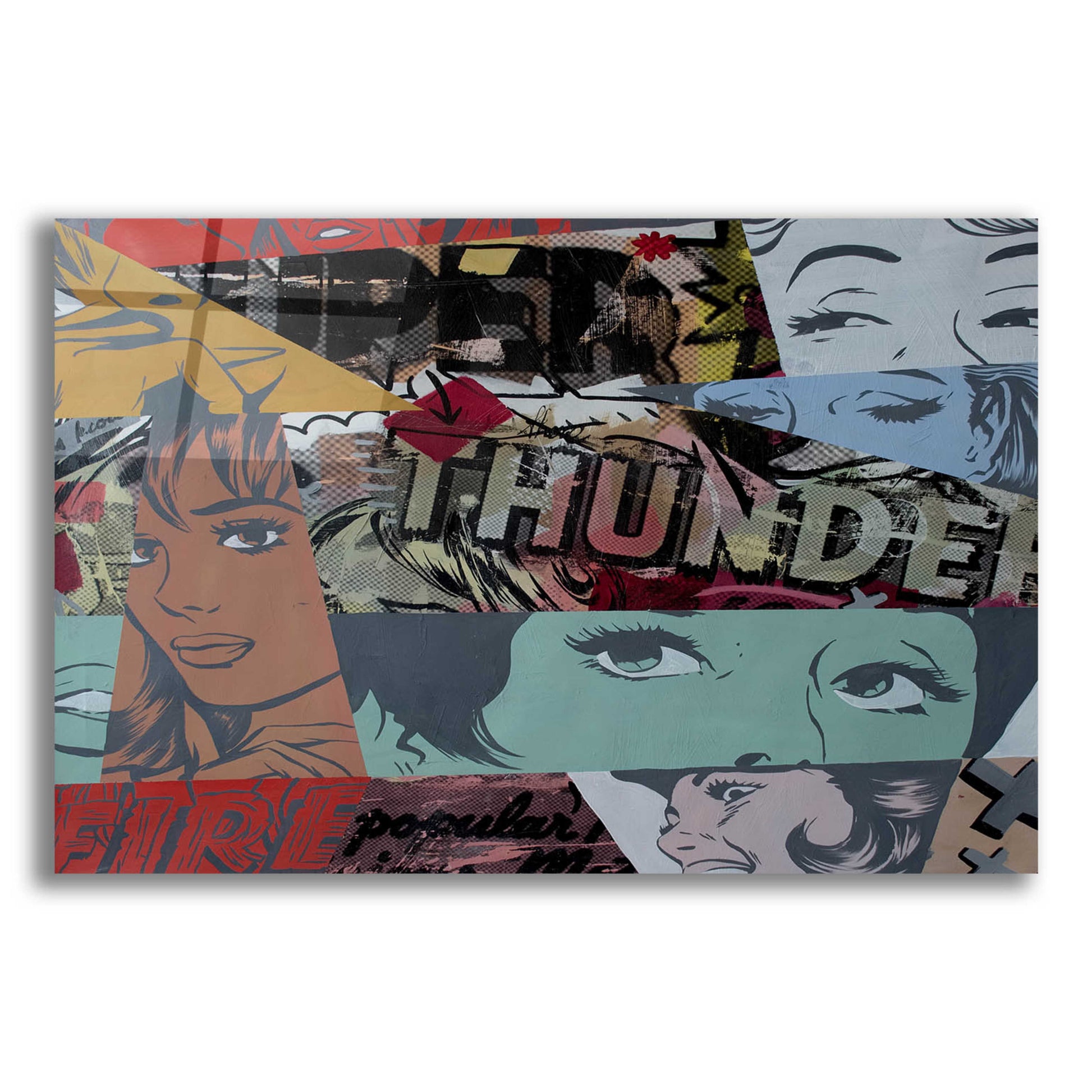 Epic Art 'Super Thunder' by Dan Monteavaro, Acrylic Glass Wall Art