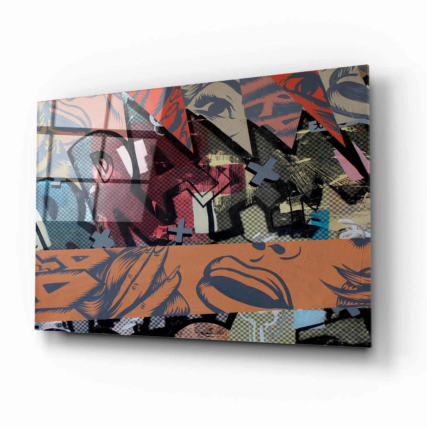 Epic Art 'Loud Noises' by Dan Monteavaro, Acrylic Glass Wall Art,16x12