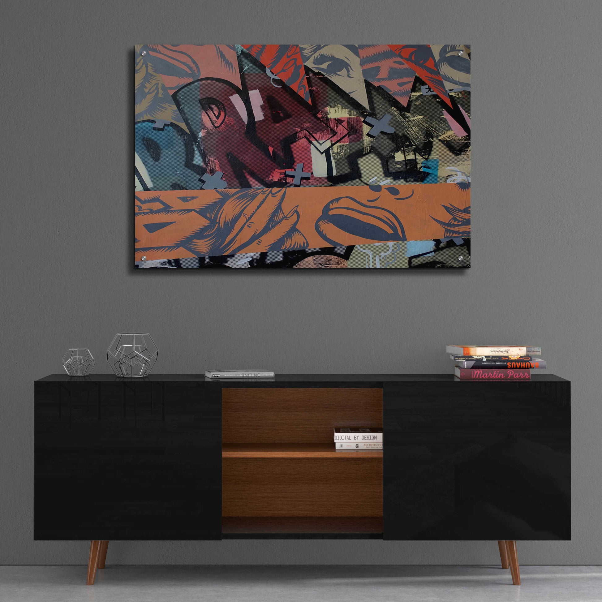 Epic Art 'Loud Noises' by Dan Monteavaro, Acrylic Glass Wall Art,36x24