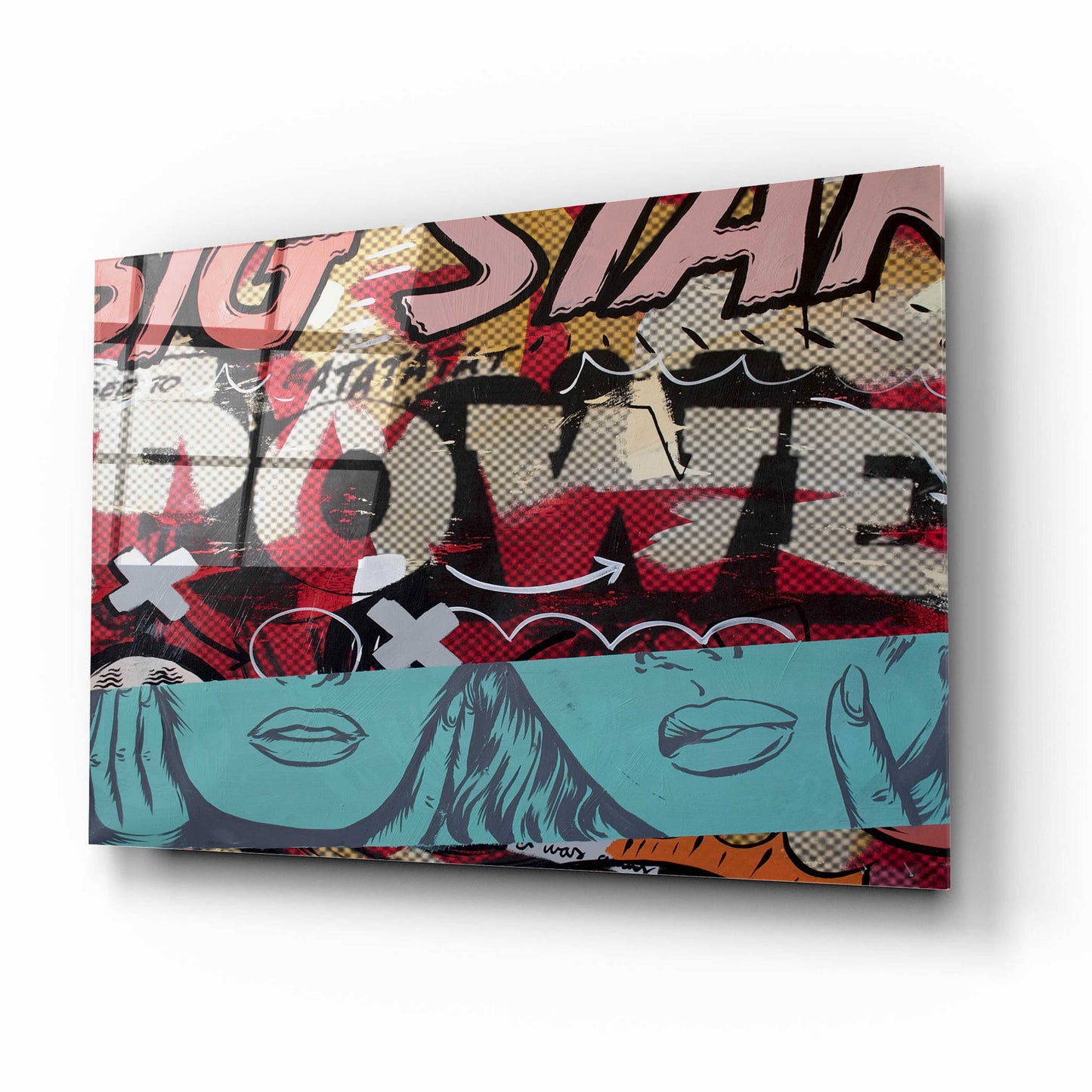 Epic Art 'Bigstarmaybe' by Dan Monteavaro, Acrylic Glass Wall Art,16x12