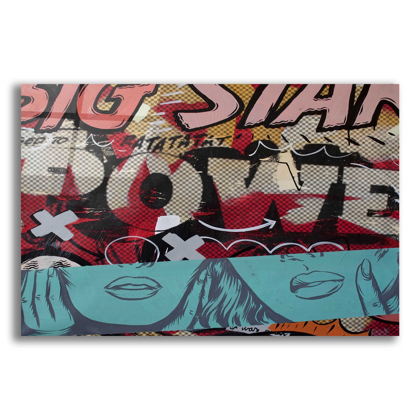 Epic Art 'Bigstarmaybe' by Dan Monteavaro, Acrylic Glass Wall Art,16x12