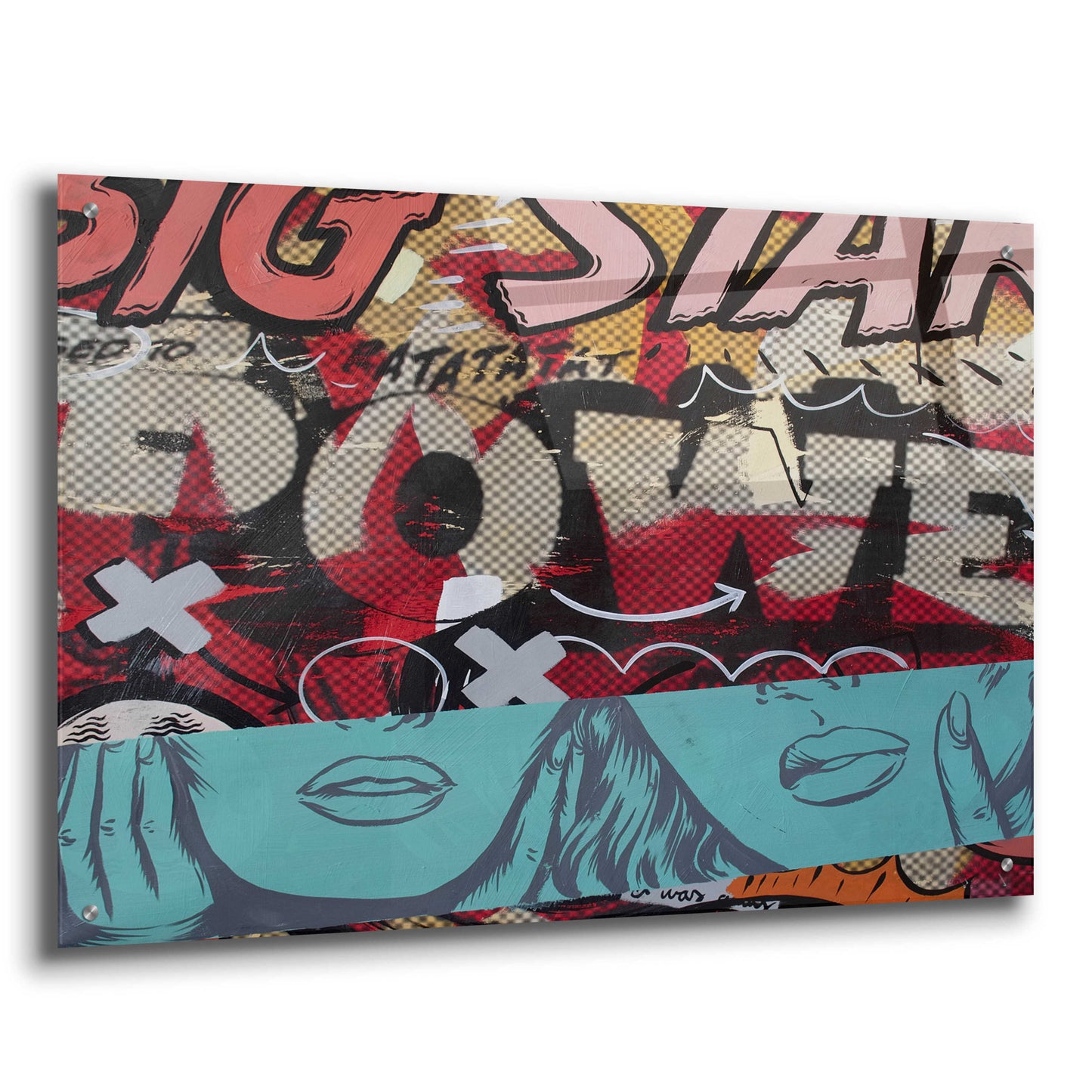 Epic Art 'Bigstarmaybe' by Dan Monteavaro, Acrylic Glass Wall Art,36x24