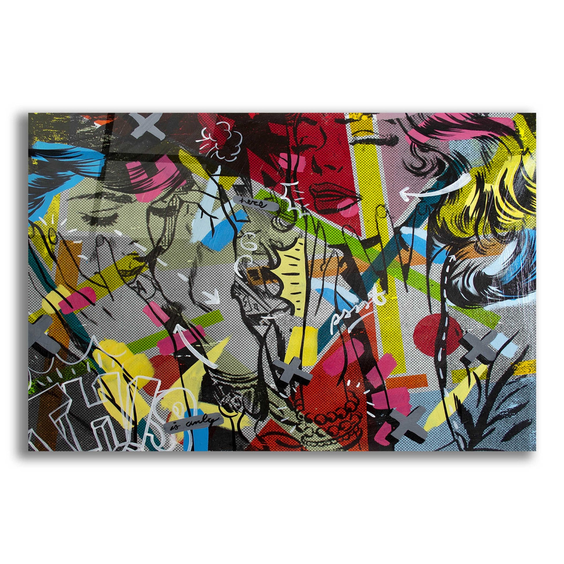 Epic Art 'This is Only' by Dan Monteavaro, Acrylic Glass Wall Art,24x16